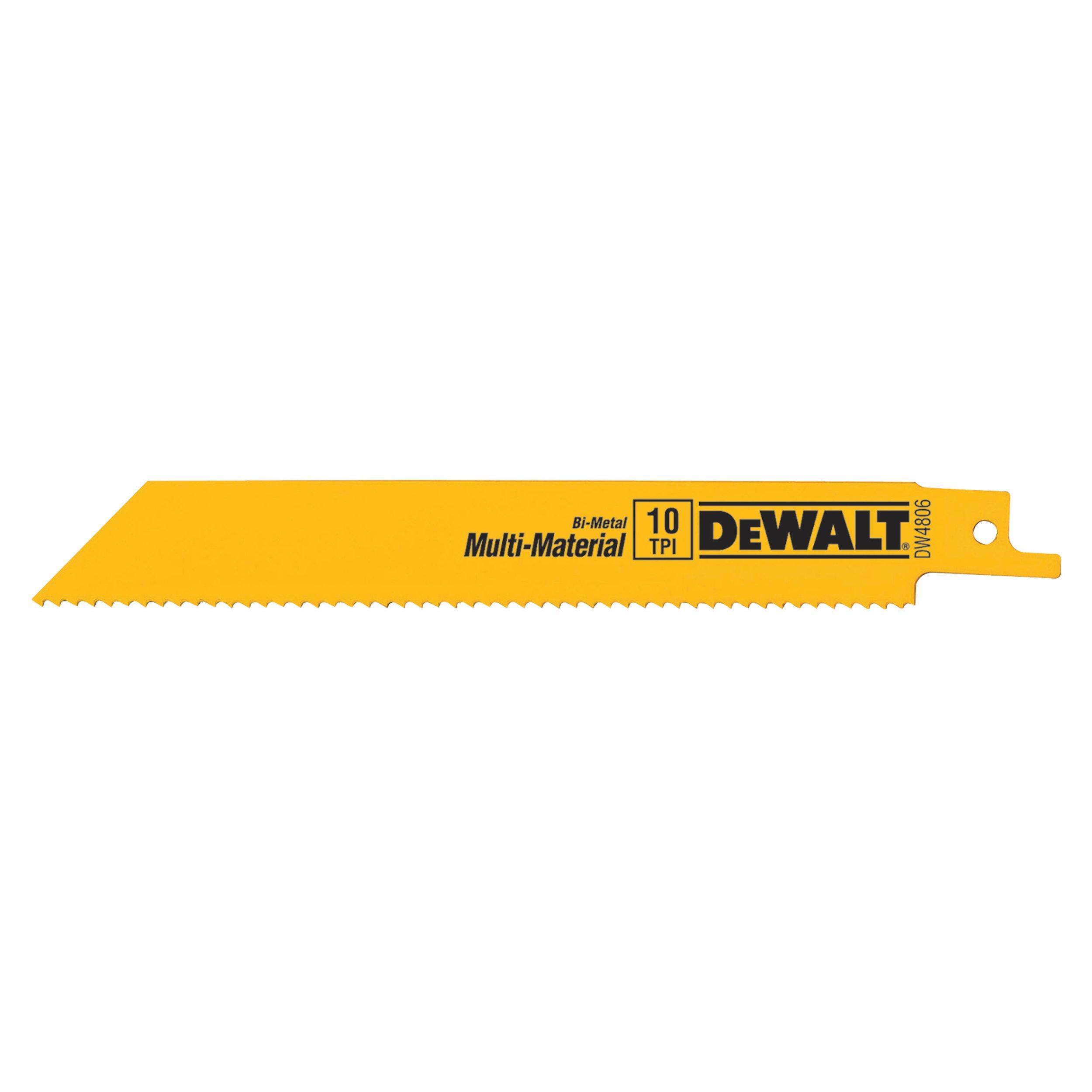 DeWalt 6in. 10TPI Reciprocating Blade - 2 pack