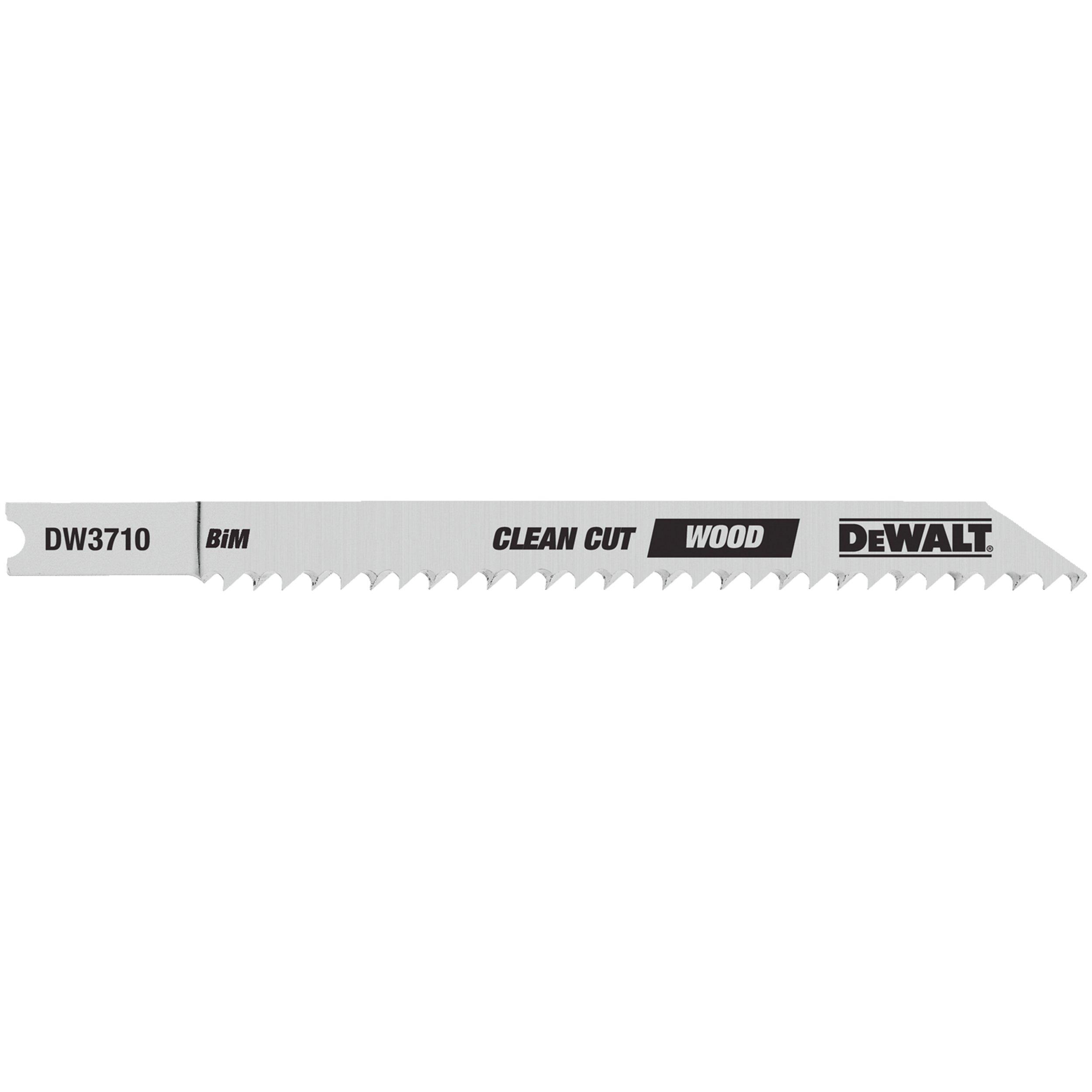 DeWalt 10TPI U Shank Jig Saw Blades - 5 pack