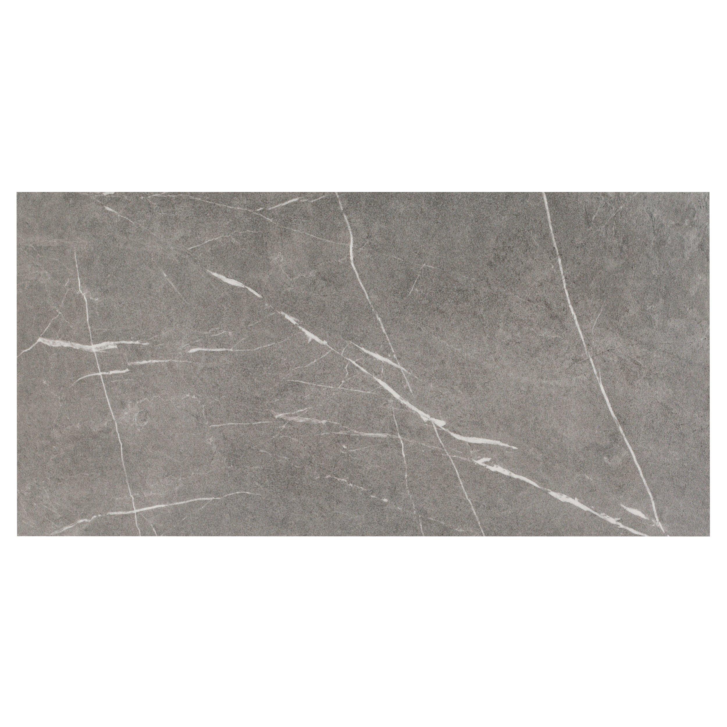 Avon Gray Satin Porcelain Tile