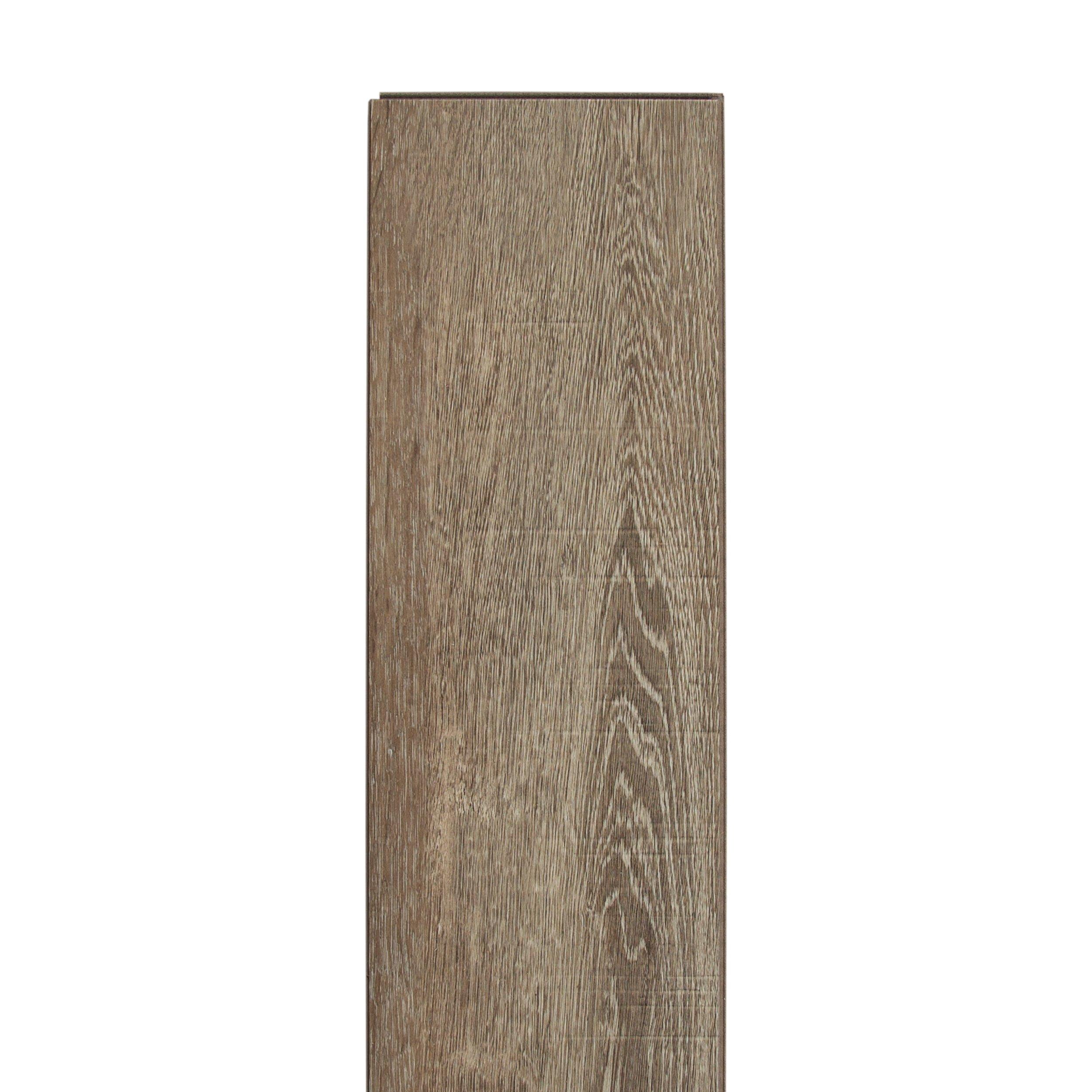 Ashen Oak Rigid Core Luxury Vinyl Plank Cork Back 6.5mm 100109784