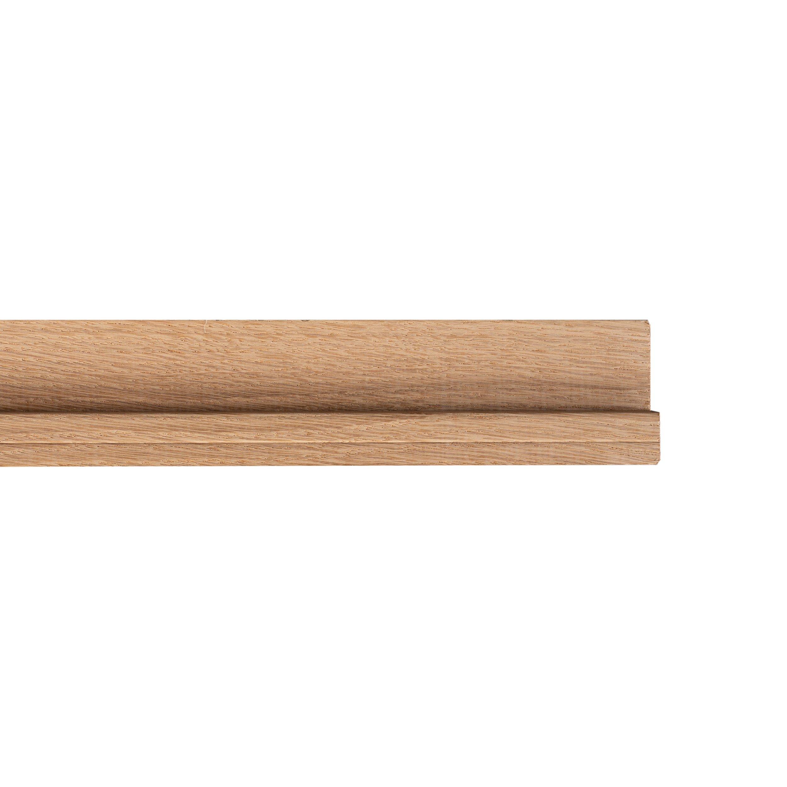 Color 37445P 3/4in. Unfinished White Oak Baby Threshold