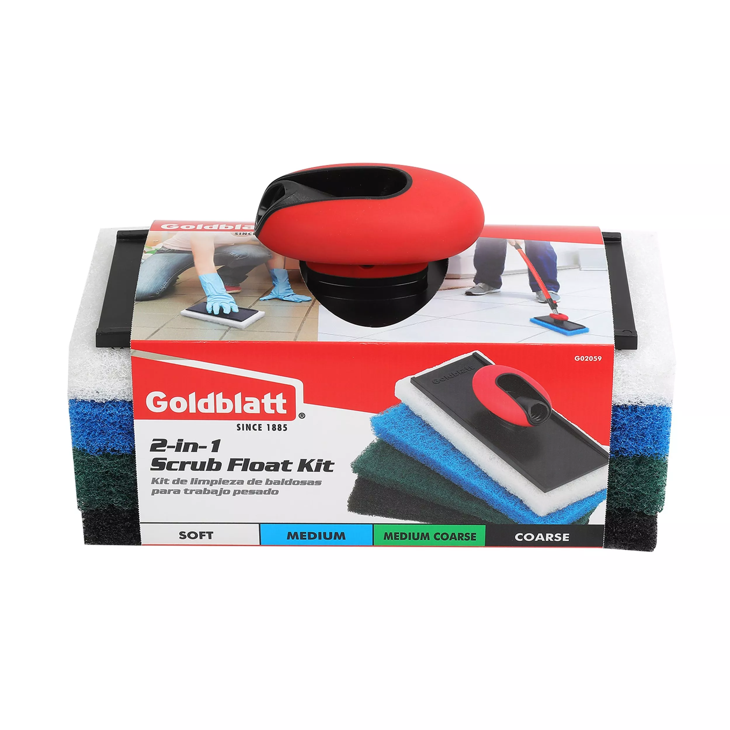 Goldblatt Grout and Tile Brush