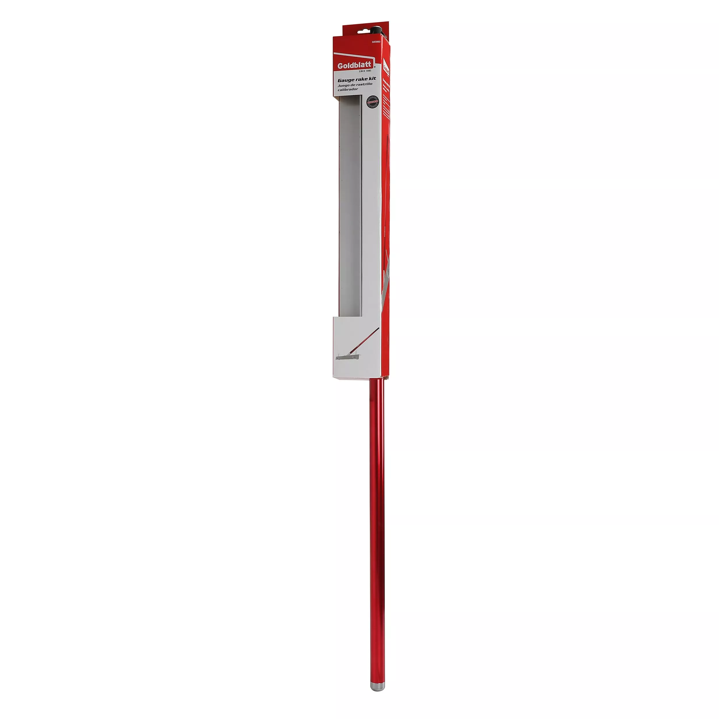 Goldblatt 24in. Gauge Rake with Pole | Floor and Decor