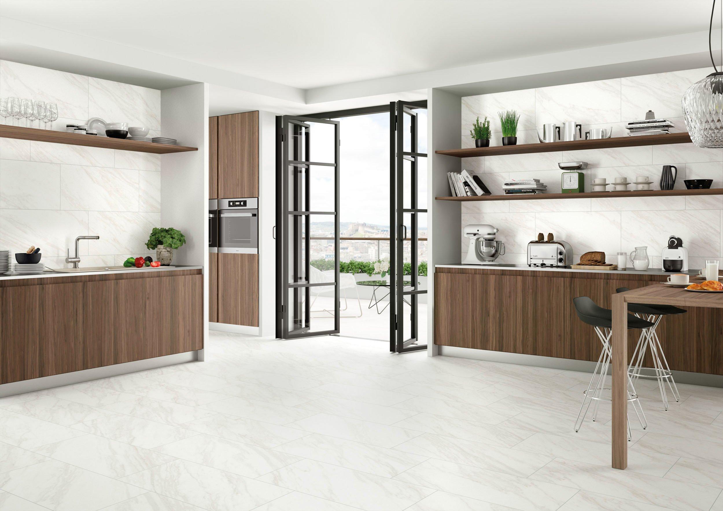 San Giorgio | Arita White Matte Porcelain Tile, 15 x 30, 10 mm Thick - Floor & Decor