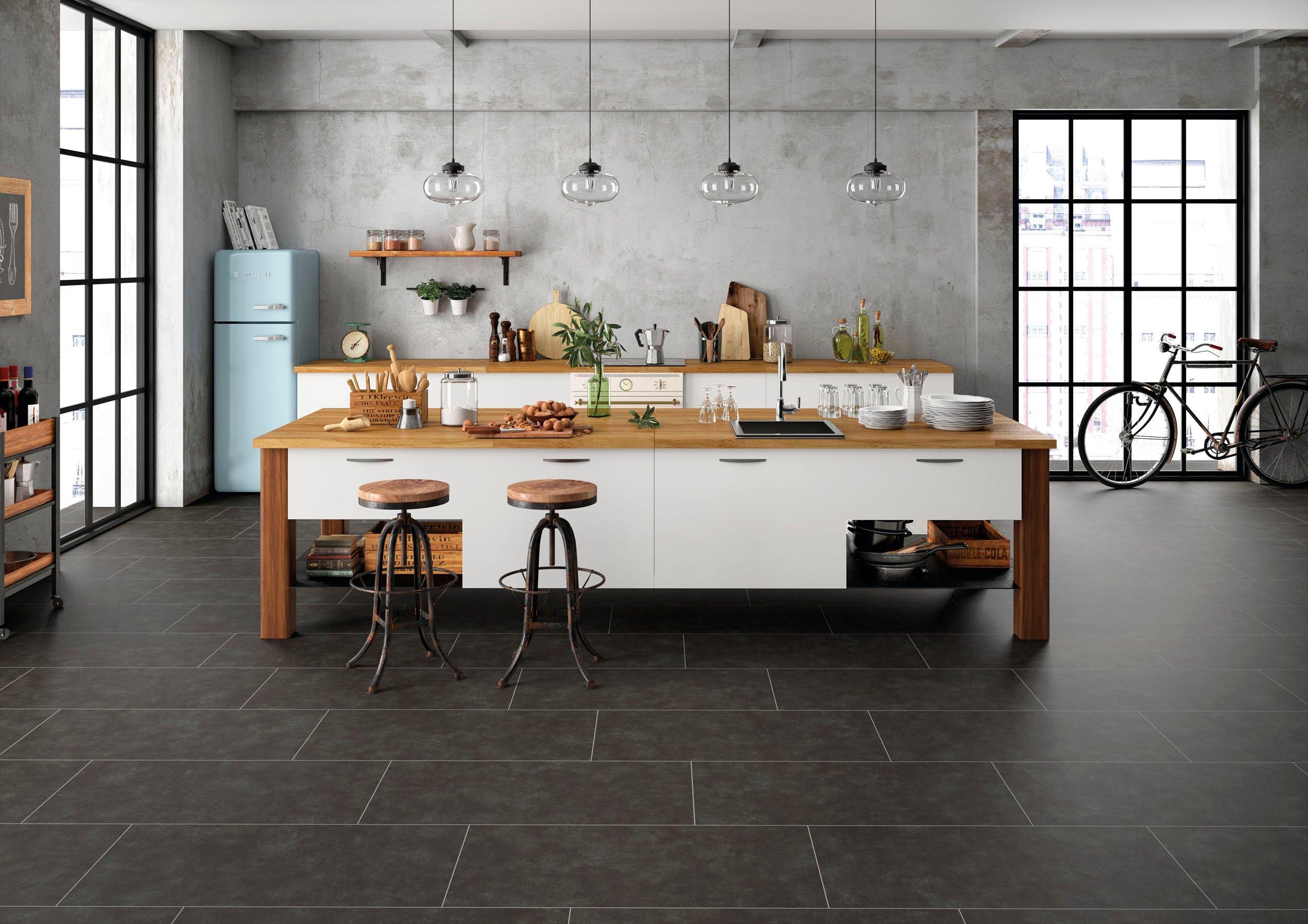 Uptown Antracite II Matte Porcelain Tile