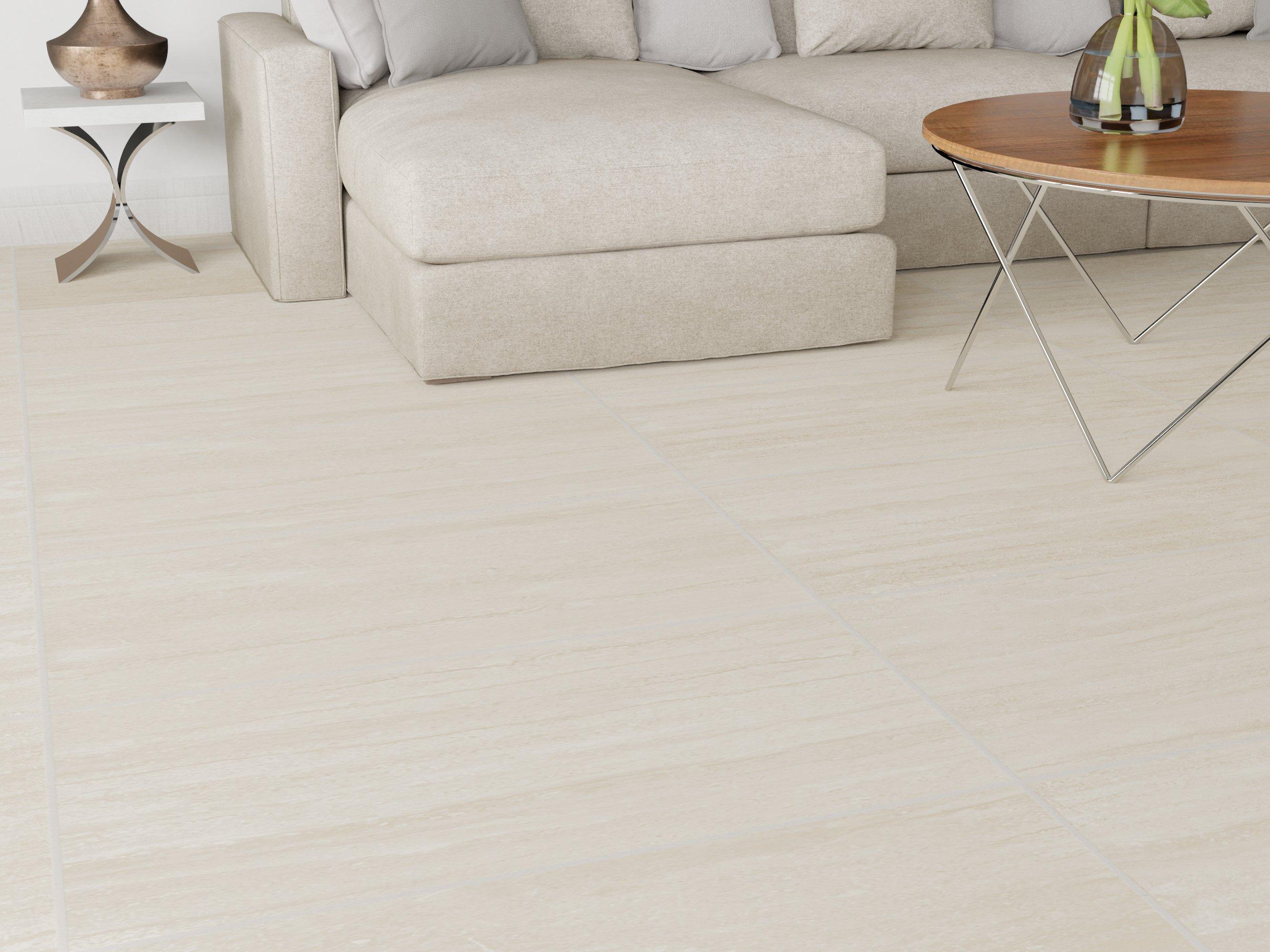 Riverstone Ivory Porcelain Tile | Floor and Decor