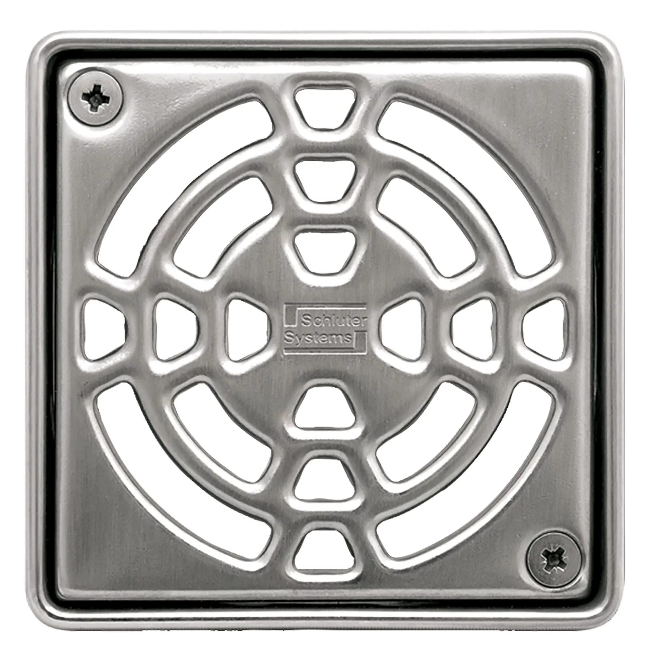 Schluter Kerdi-Drain 4in. Grate Stainless Steel