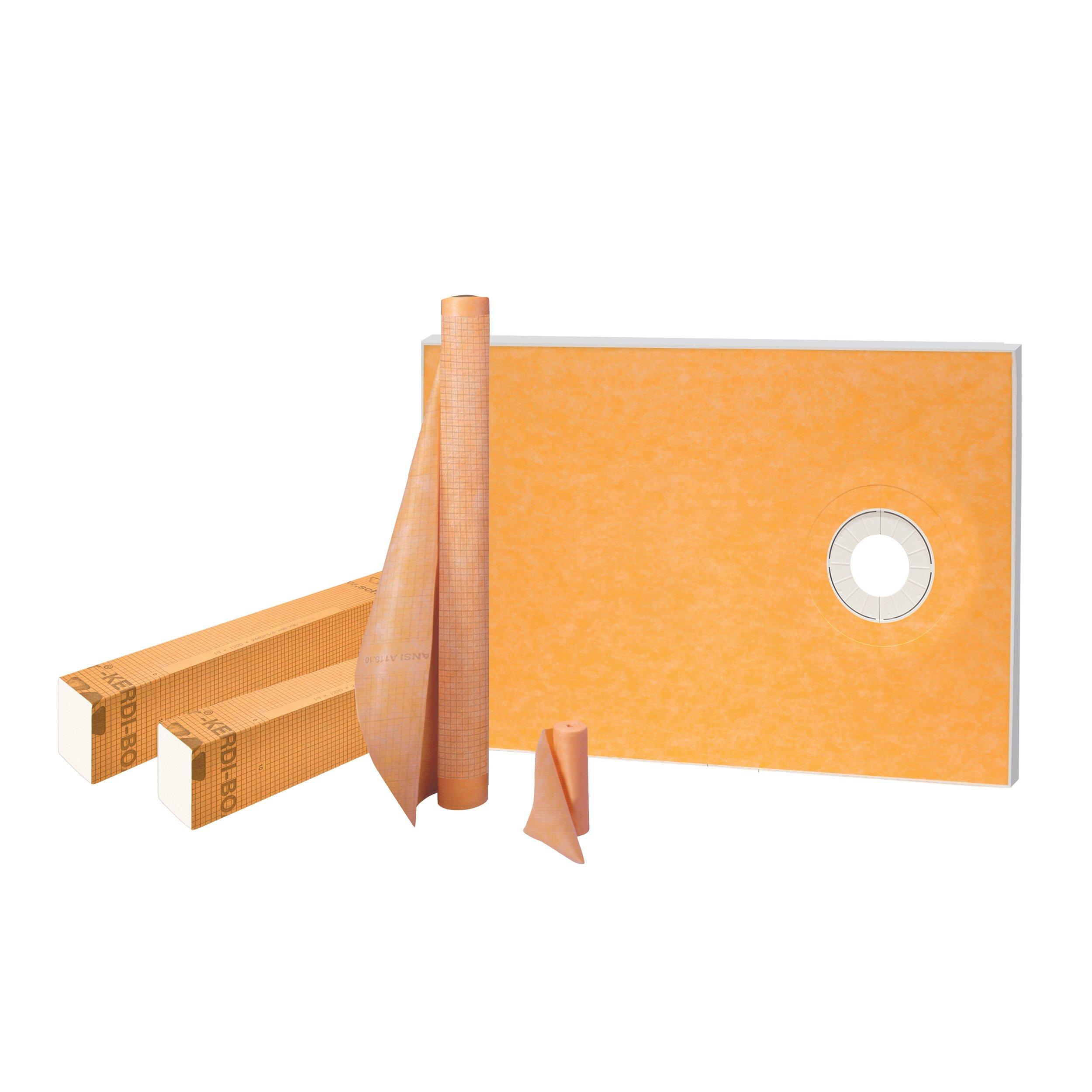 Schluter Kerdi-Shower Kit 38in. x 60in. Offset No Drain