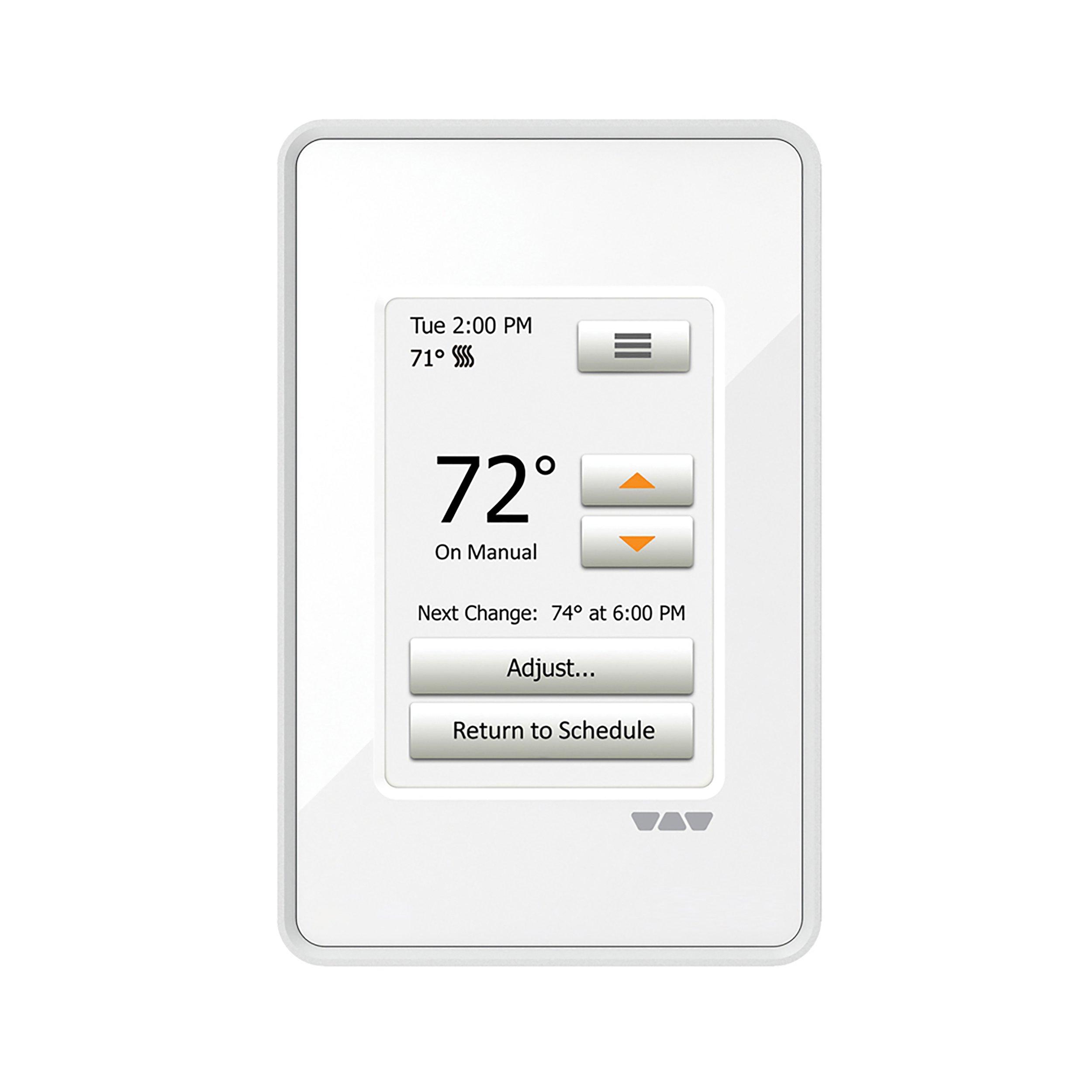 Schluter Ditra-Heat-E-Rt Touch Program Thermostat White