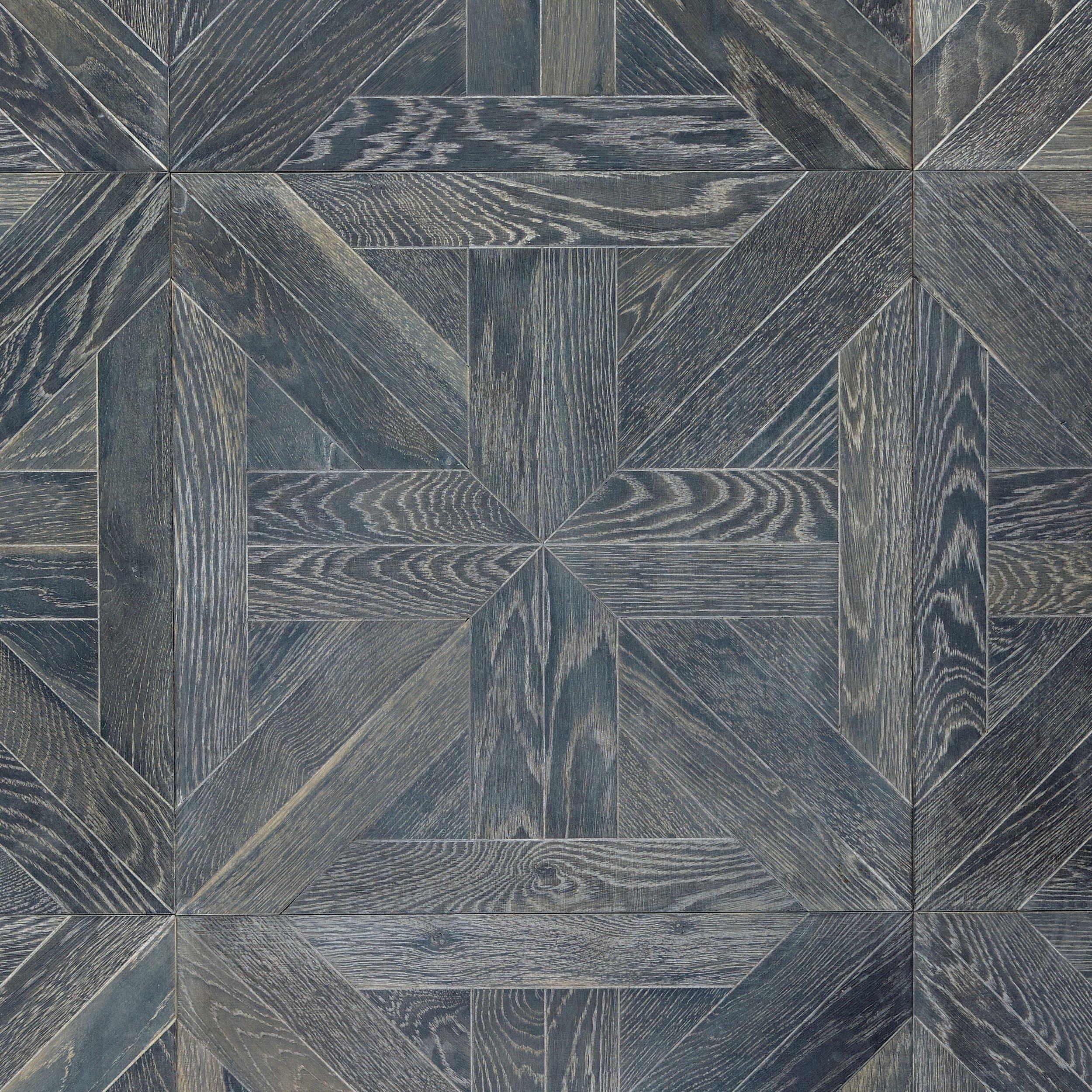 Canterbury Gray Oak Wire Brushed Engineered Hardwood Medallion Canterbury Gray Oak Wire Brushed Engineered Hardwood Medallion