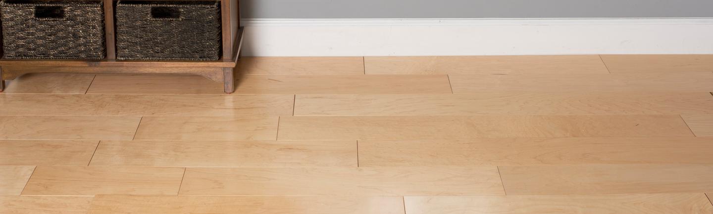 Natural Maple Solid Hardwood Flooring - WoodHouse Flooring