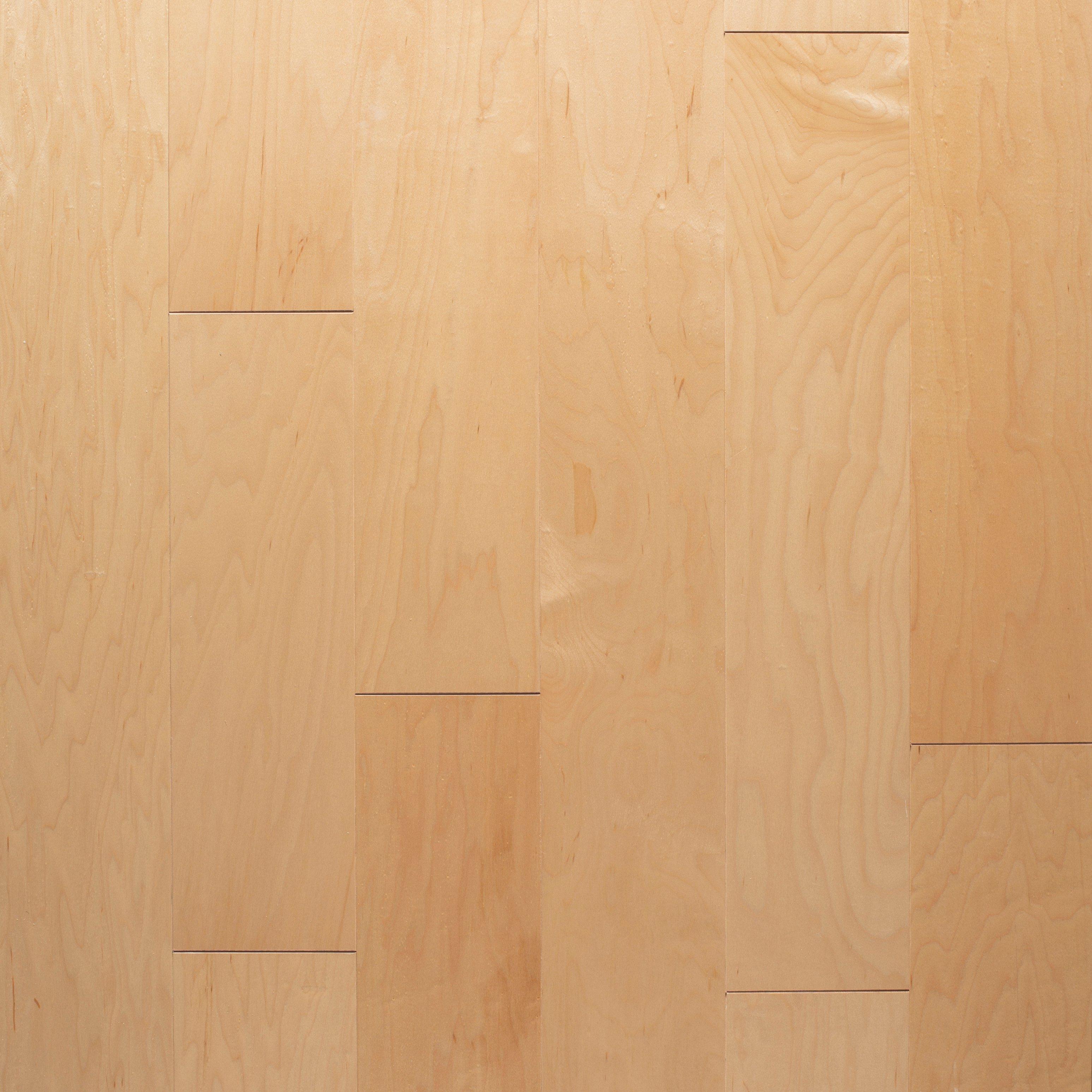 Natural Maple II Smooth Engineered Hardwood