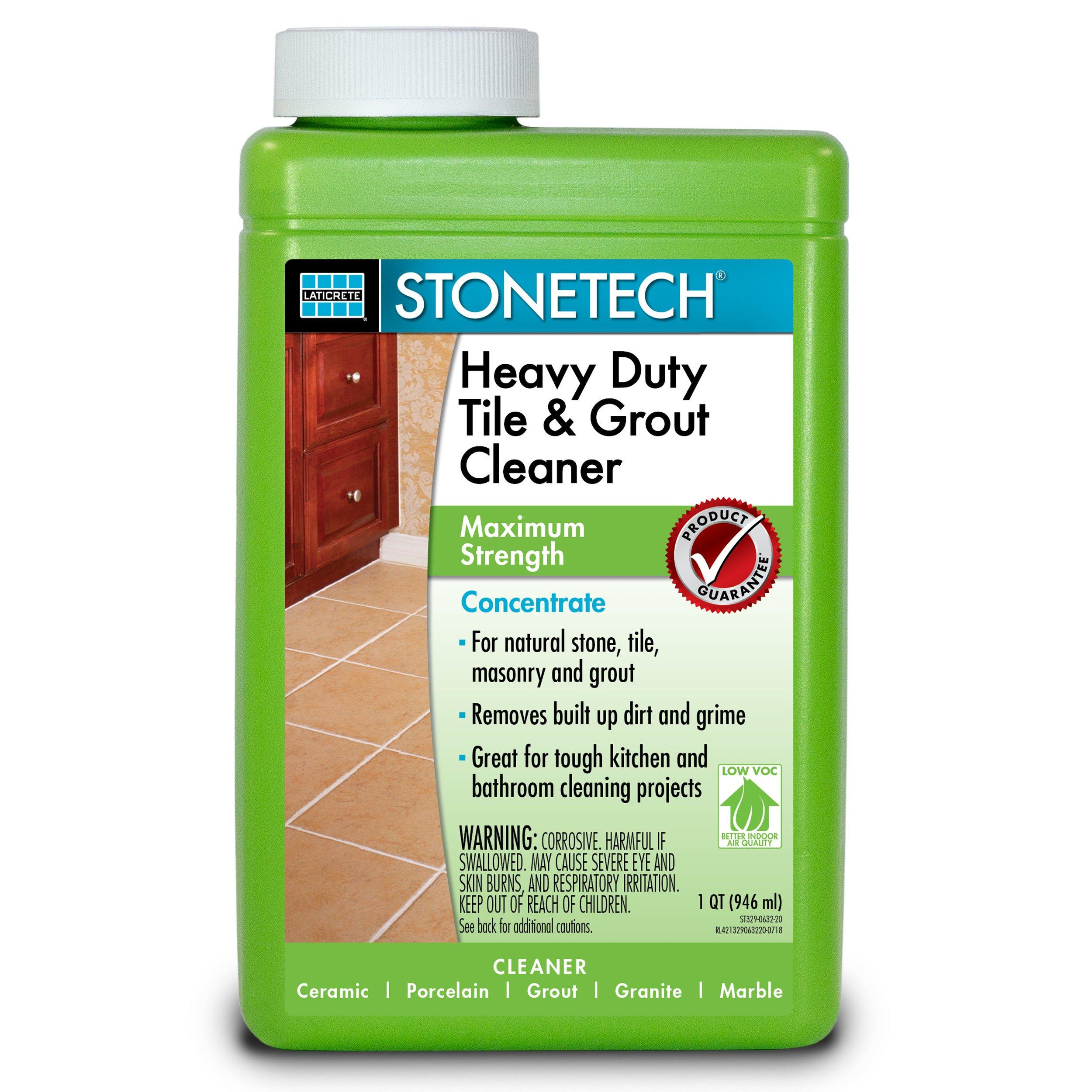 Laticrete Stonetech Heavy Duty Tile And Grout Cleaner 1qt 100602762 Floor And Decor