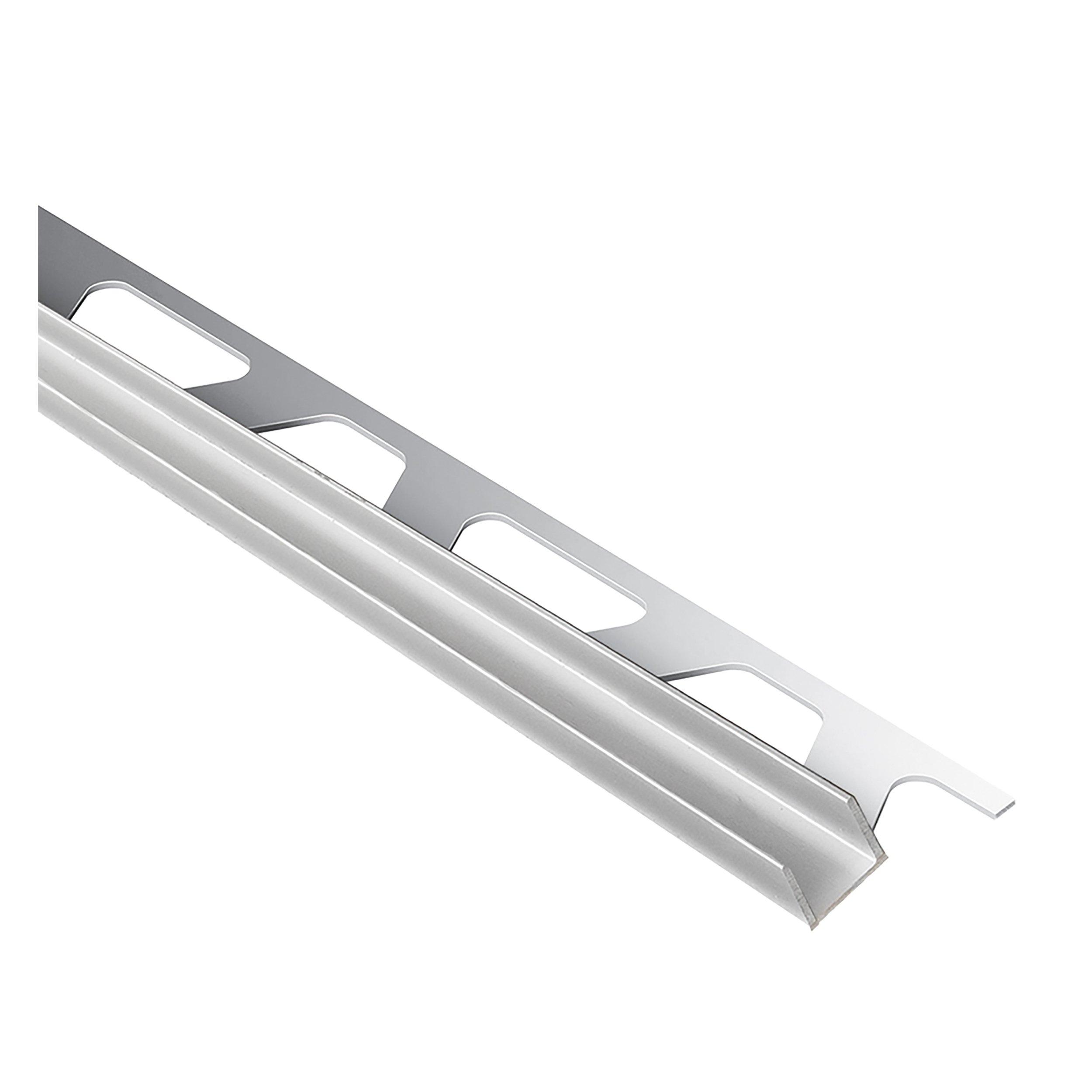 Schluter Deco-Sg 1/2in. Aluminum Satin 15mm