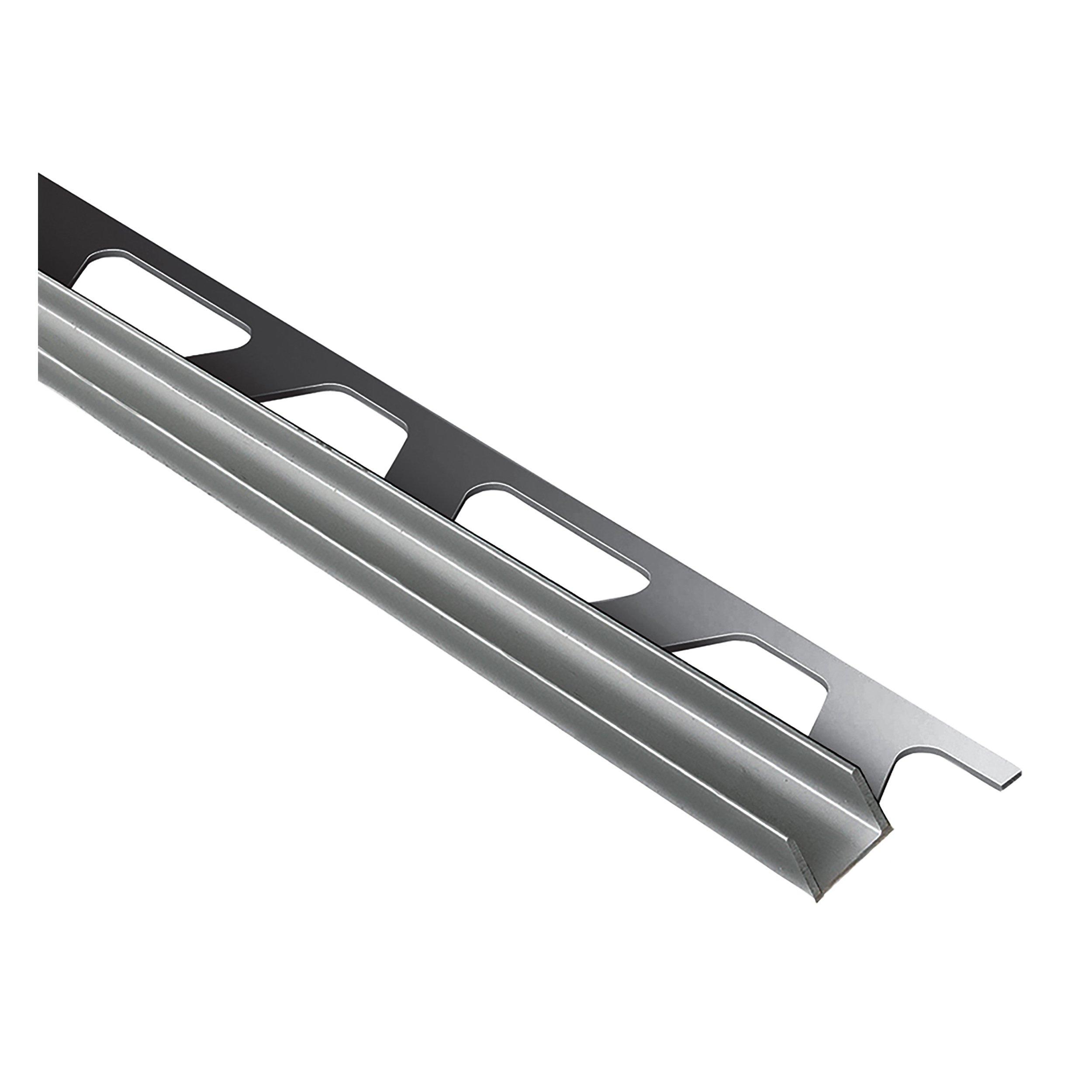 Schluter Deco-Sg 5/16in. Brushed Stainless Steel