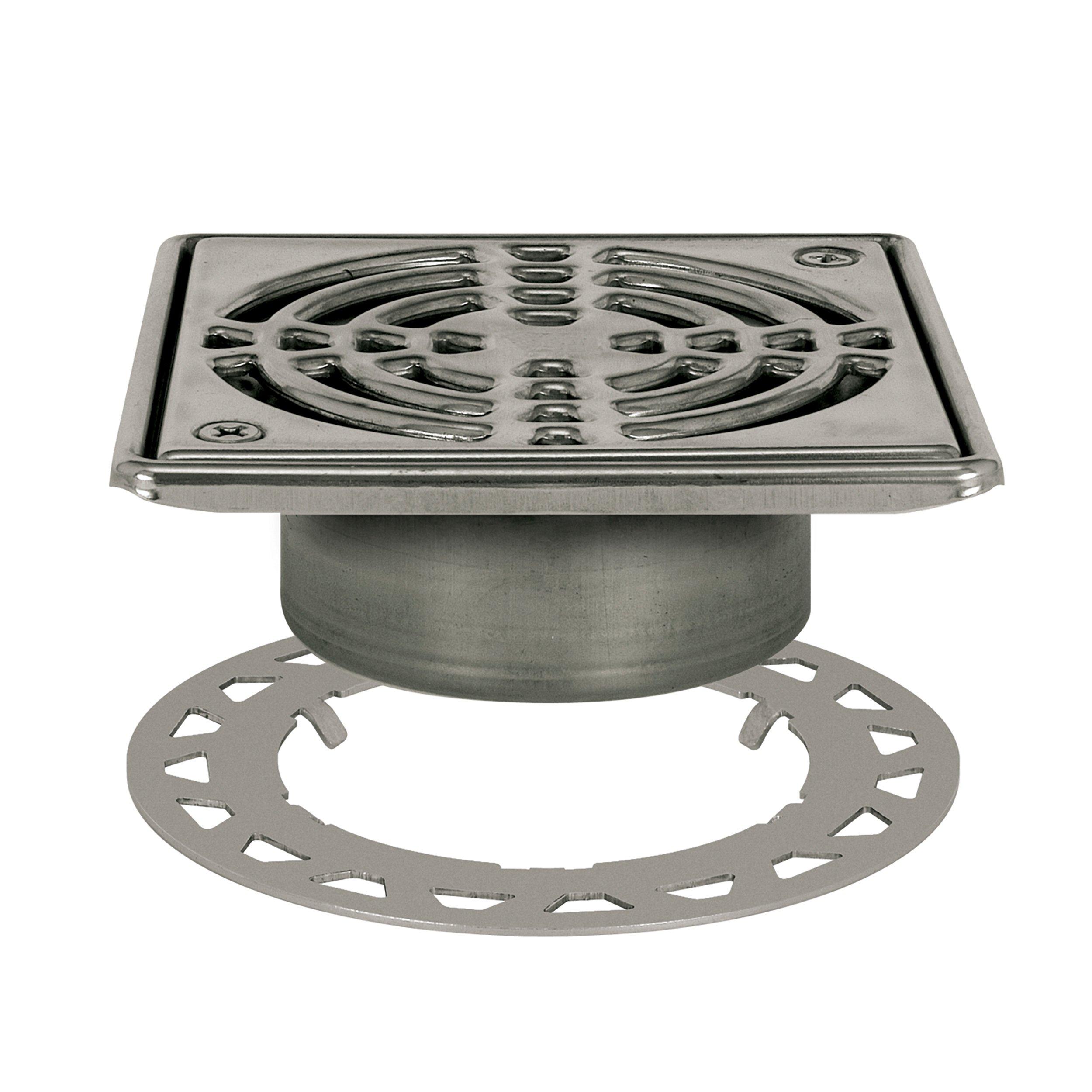 Schluter Kerdi-Drain 6in. Grate Stainless Steel