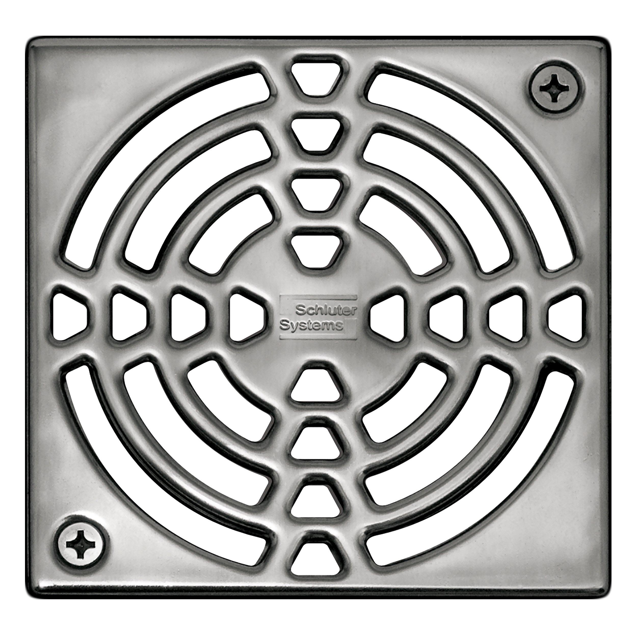 Schluter Kerdi-Drain 6in. Grate Stainless Steel