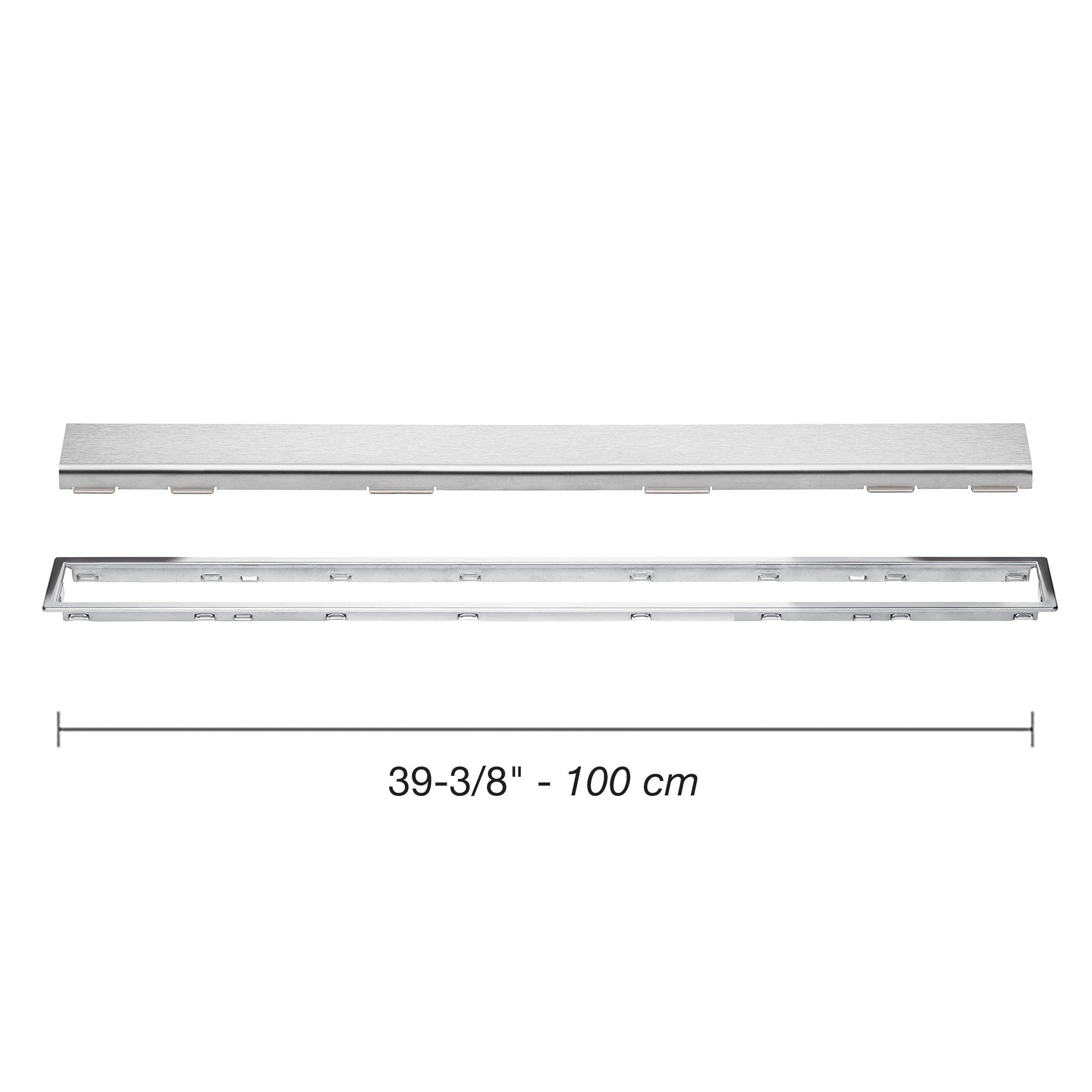 Schluter Kerdi-Line 3/4in. Frame 40in. Closed Grate