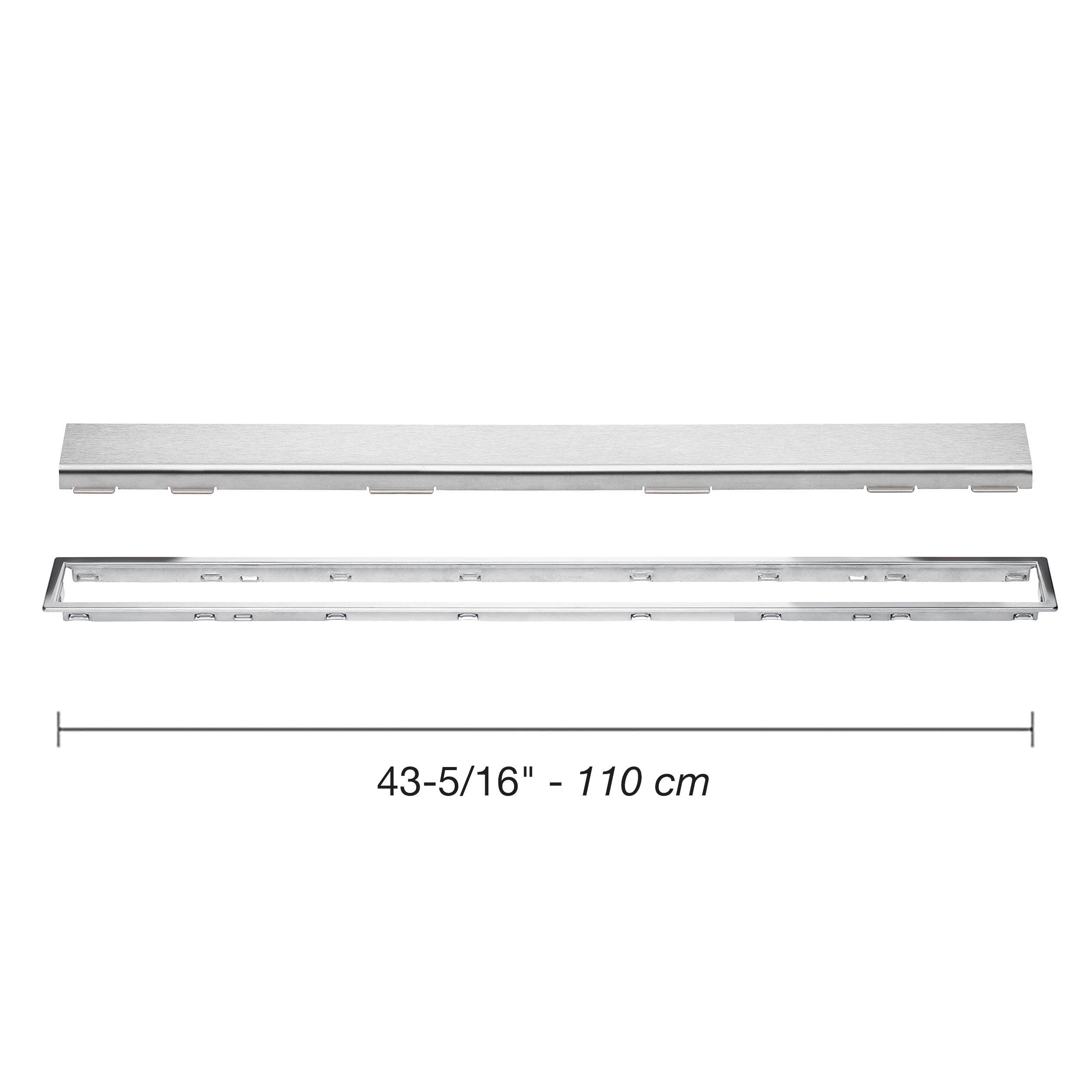 Schluter Kerdi-Line 3/4in. Frame 44in. Closed Grate