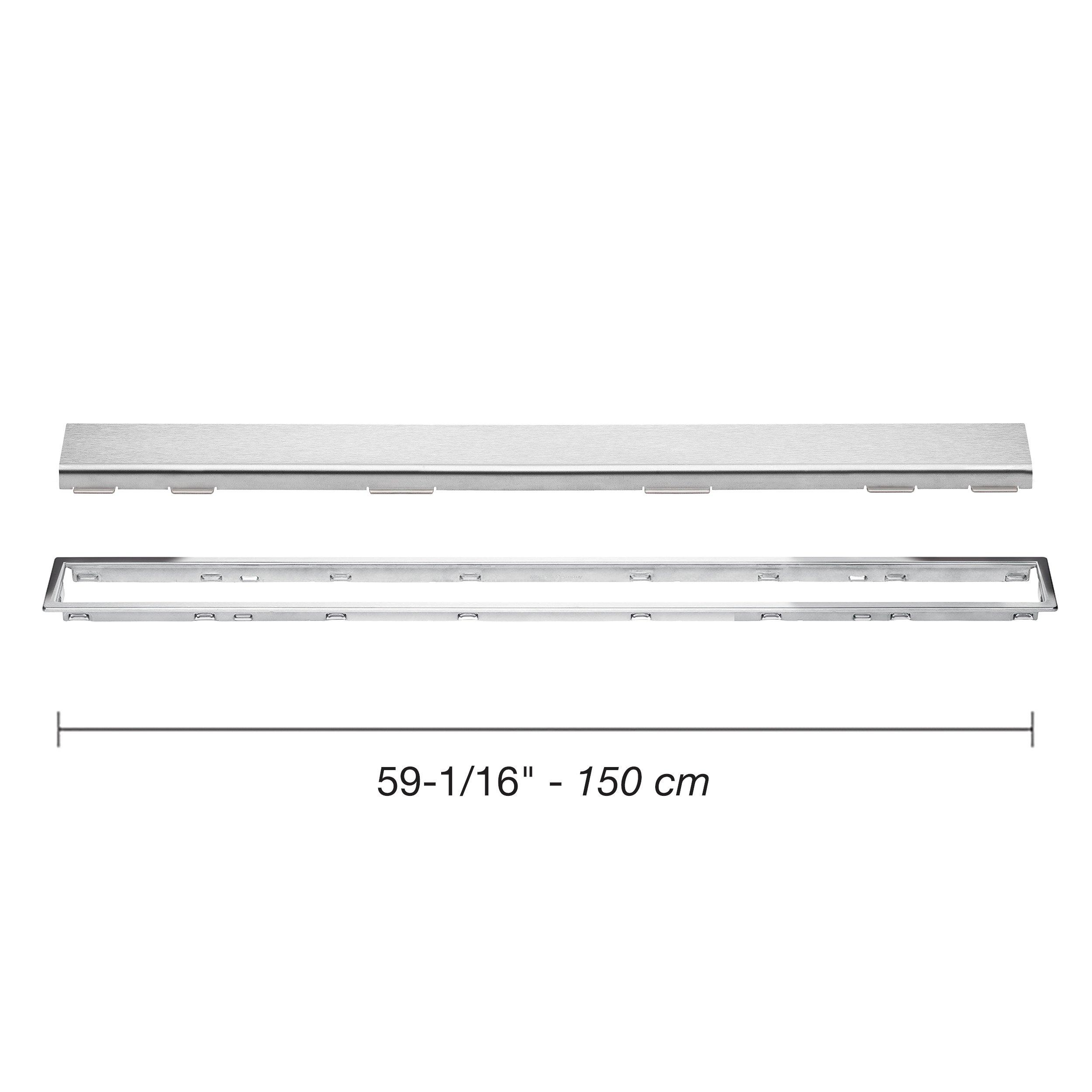 Schluter Kerdi-Line 3/4in. Frame 60in. Closed Grate