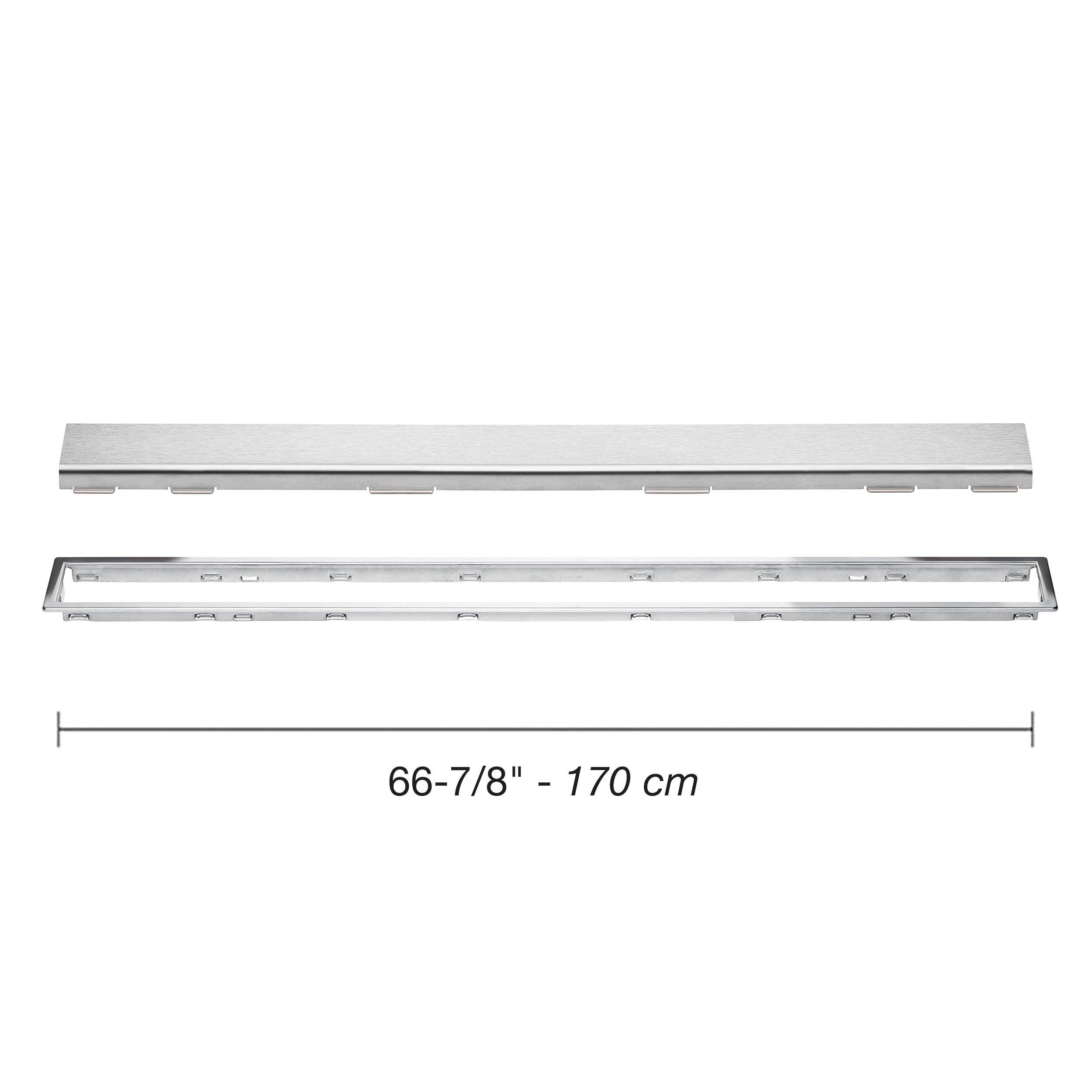 Schluter Kerdi-Line 3/4in. Frame 68in. Closed Grate