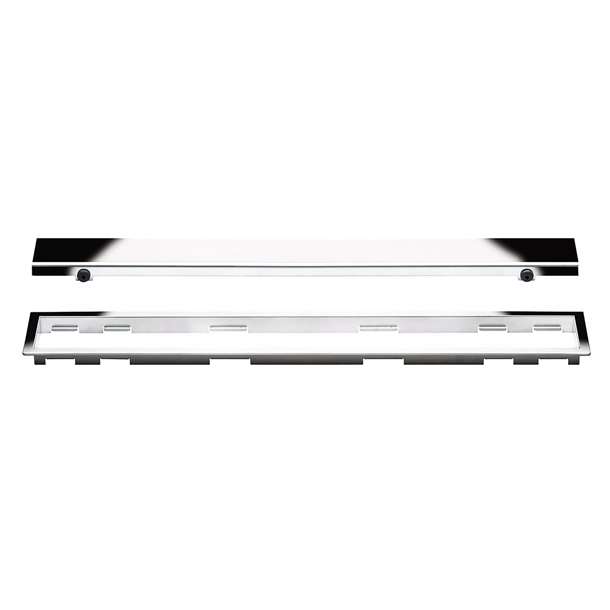 Schluter Kerdi-Line 3/4in. Frame 32in. Closed Grate Chrome