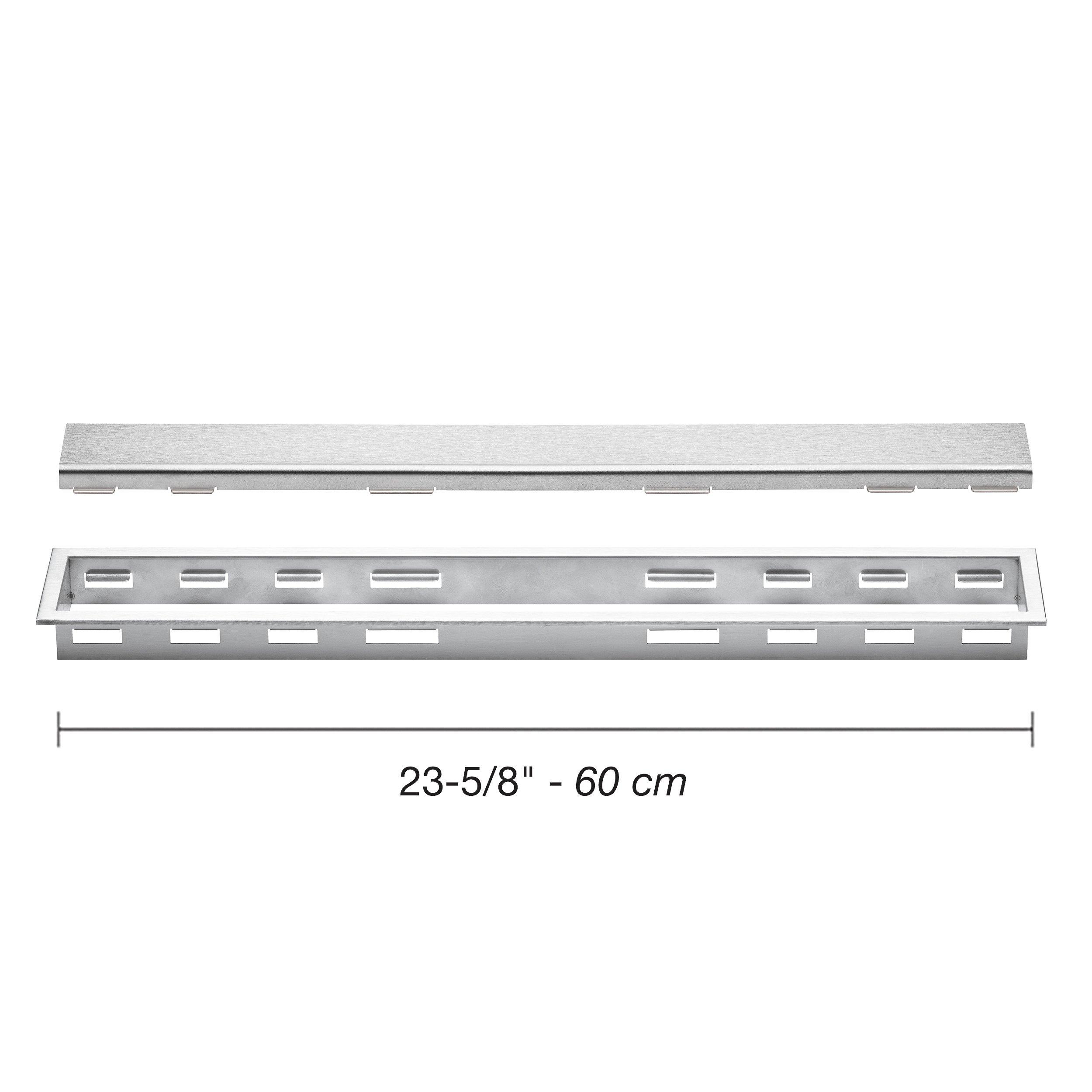 Schluter Kerdi-Line 1 1/8in. Frame 24in. Closed Grate