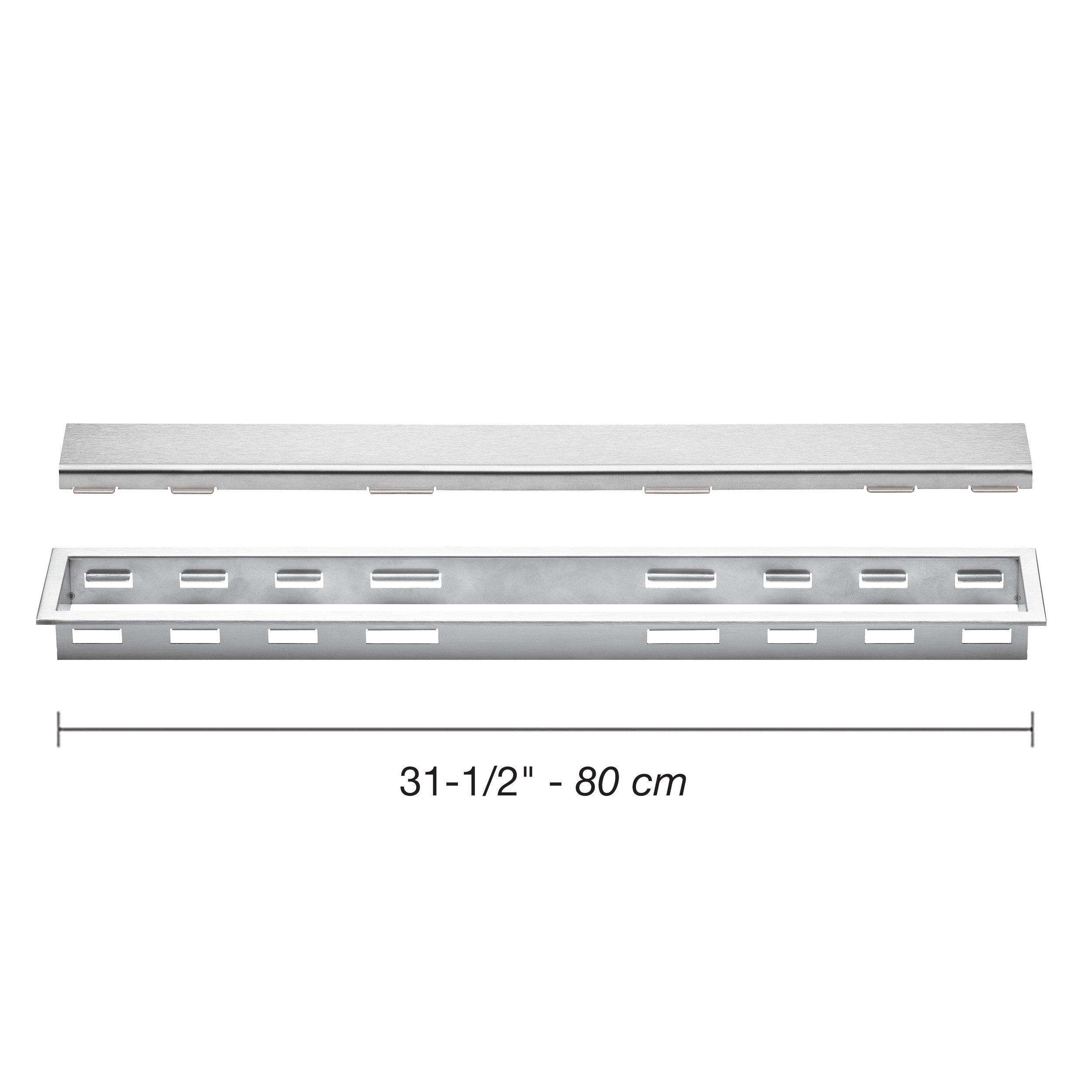 Schluter Kerdi-Line 1 1/8in. Frame 32in. Closed Grate
