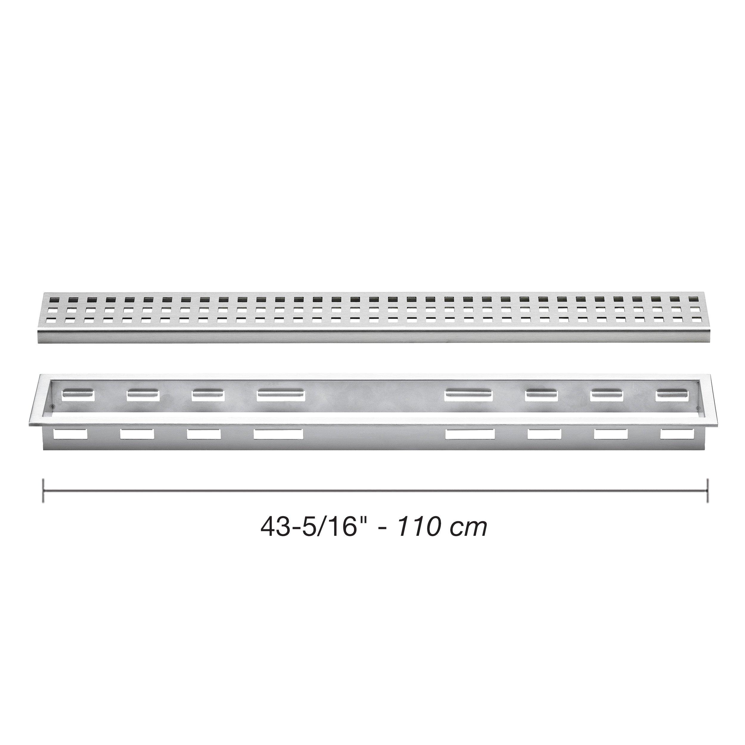Schluter Kerdi-Line 1 1/8in. Frame 44in. Perforated Grate