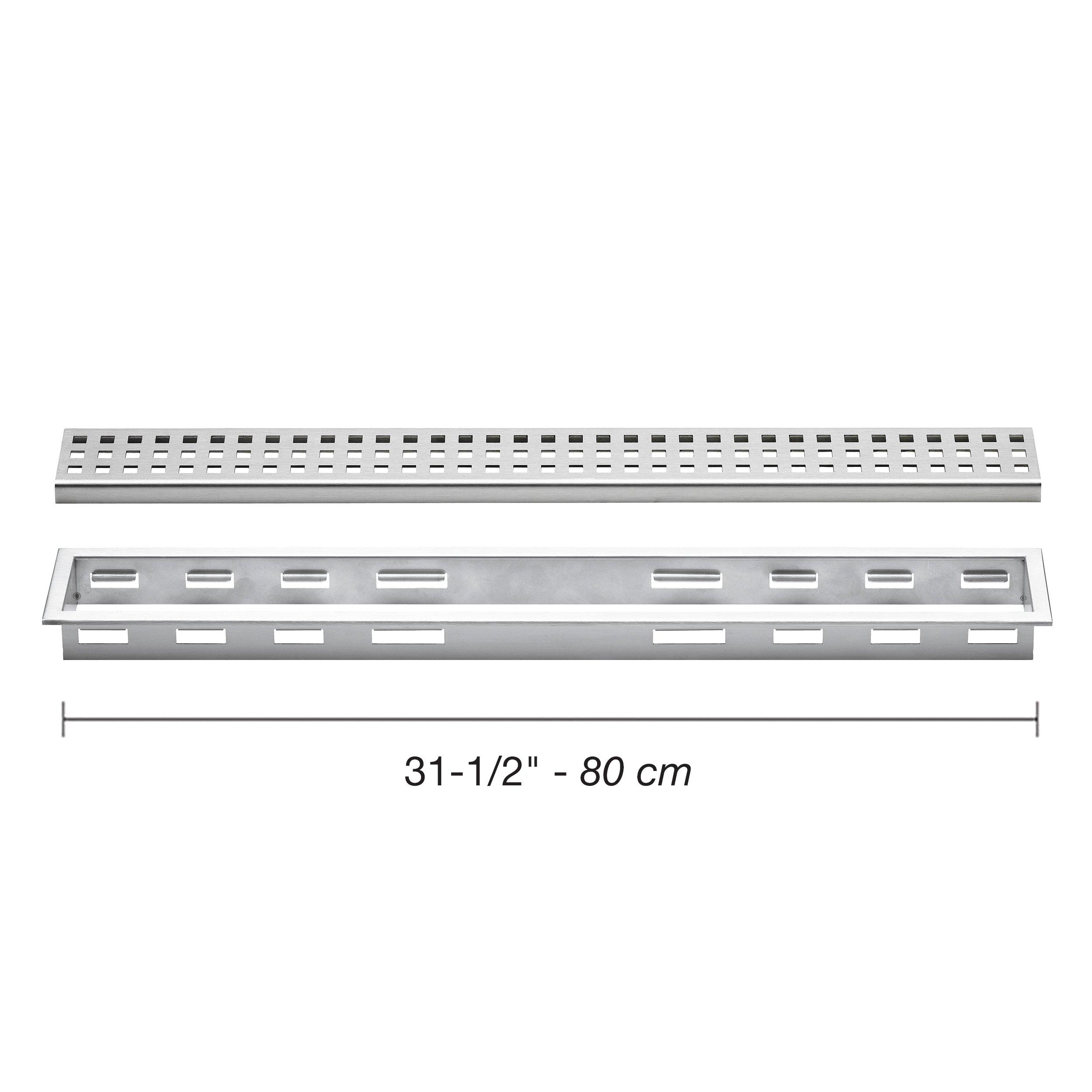 Schluter Kerdi-Line 1 1/8in. Frame 32in. Perforated Grate