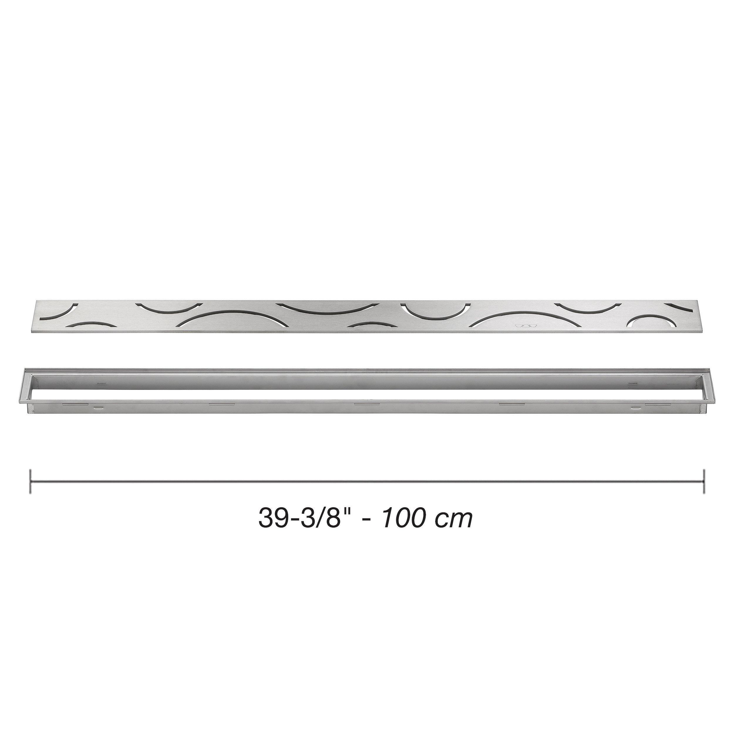 Schluter Kerdi-Line 29/32 Frame 39 3/8 Curve Grate