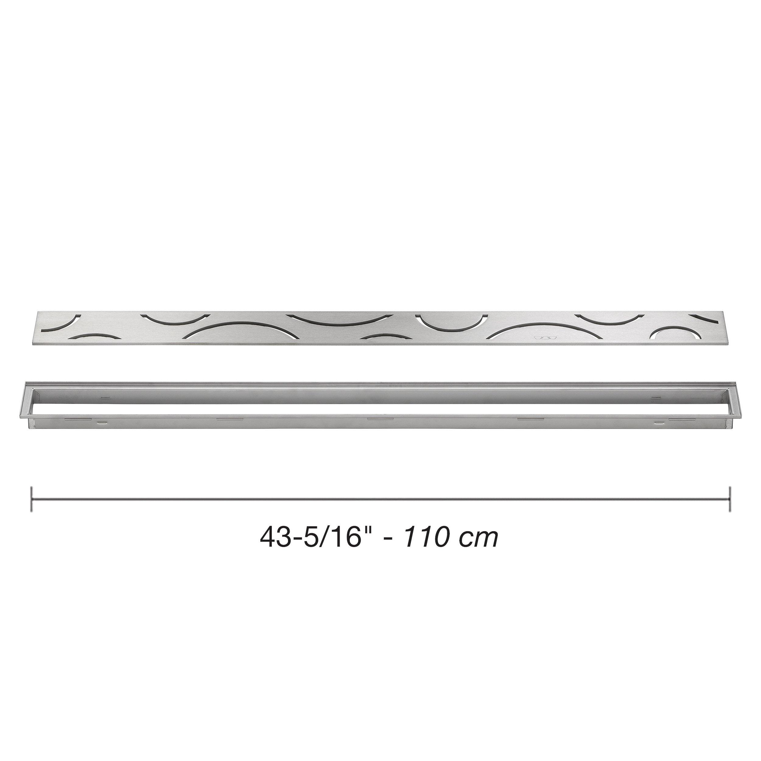 Schluter Kerdi-Line 29/32 Frame 43 5/16 Curve Grate