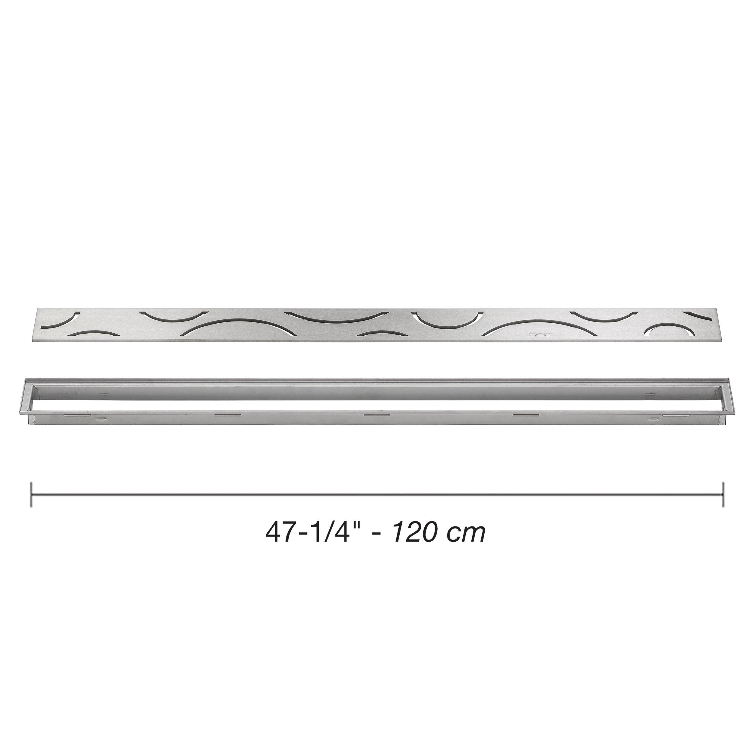 Schluter Kerdi-Line 29/32 Frame 47 1/4 Curve Grate