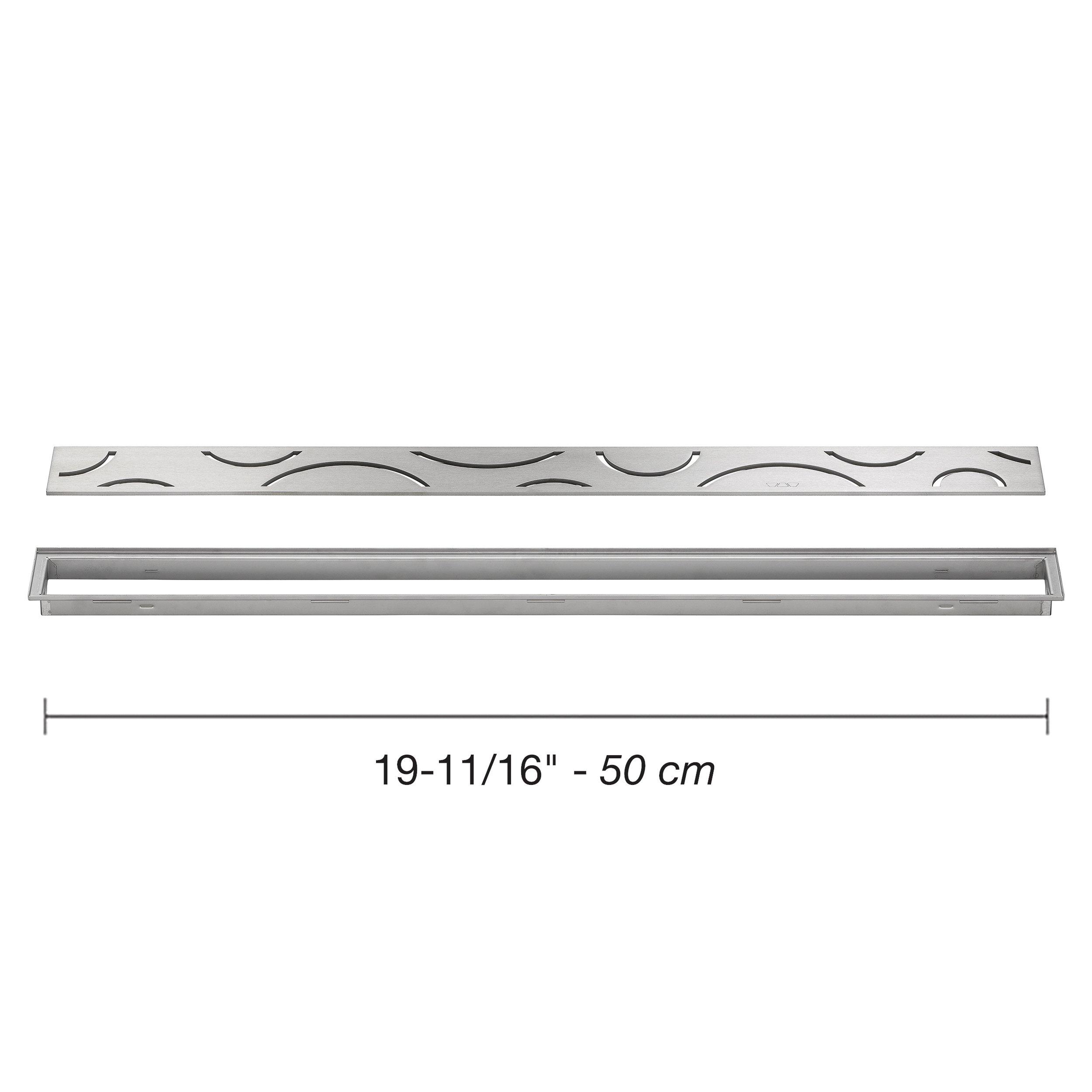 Schluter Kerdi-Line 29/32in. Frame 27 9/16in. Curve Grate