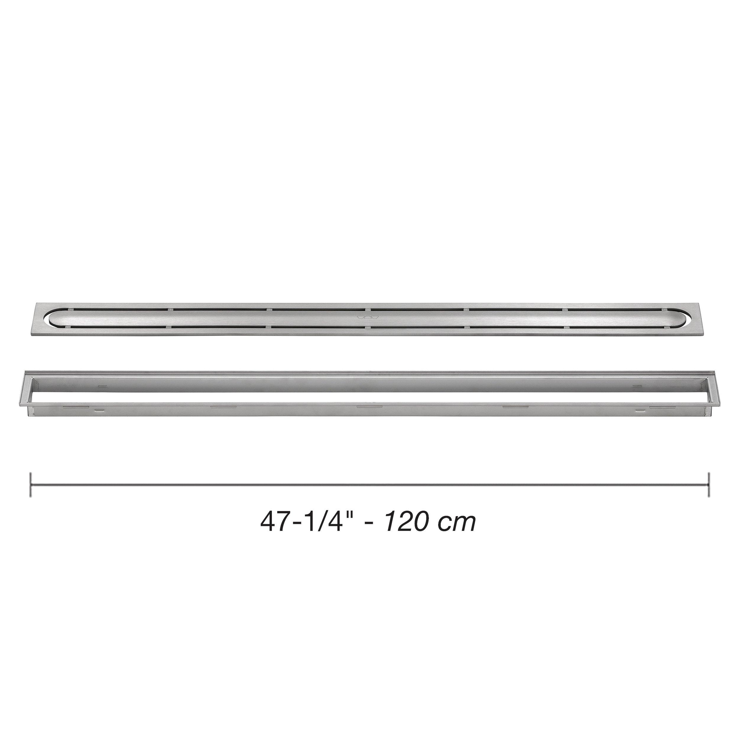 Schluter Kerdi-Line 29/32in. Frame 47 1/4in. Perforated Grate