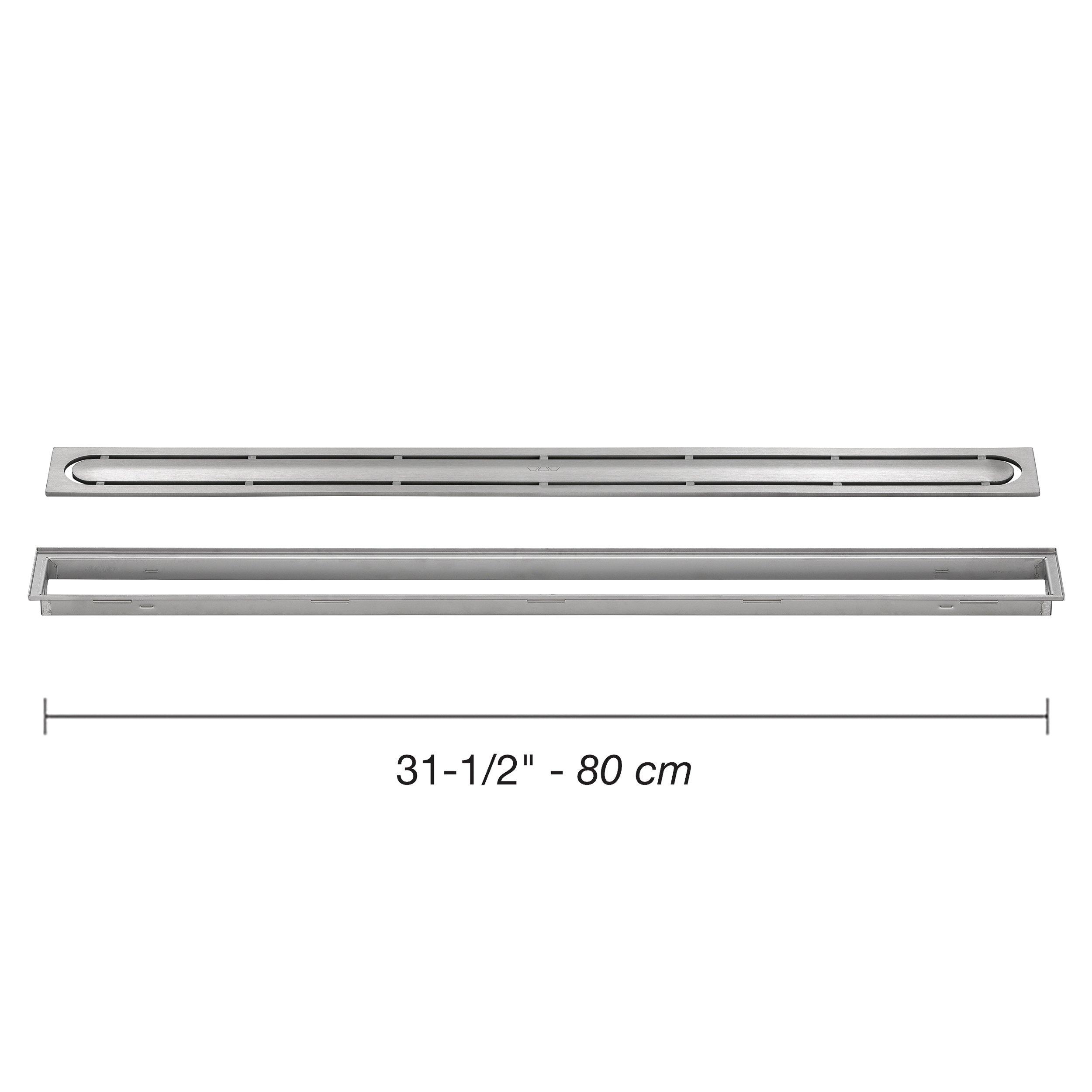 Schluter Kerdi-Line 29/32in. Frame 31 1/2in. Perforated Grate