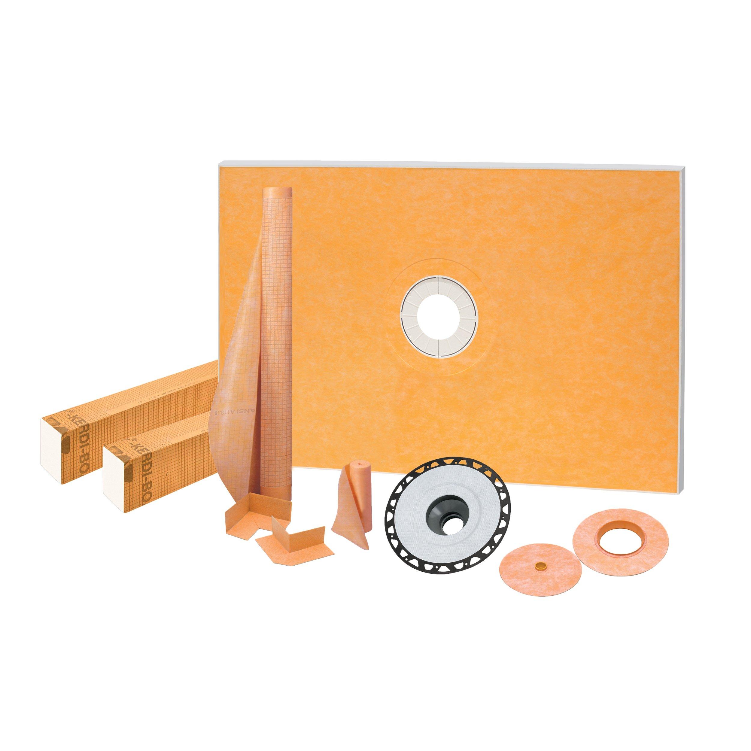Schluter Kerdi-Shower Kit 48in. x 72in. ABS Flange 2