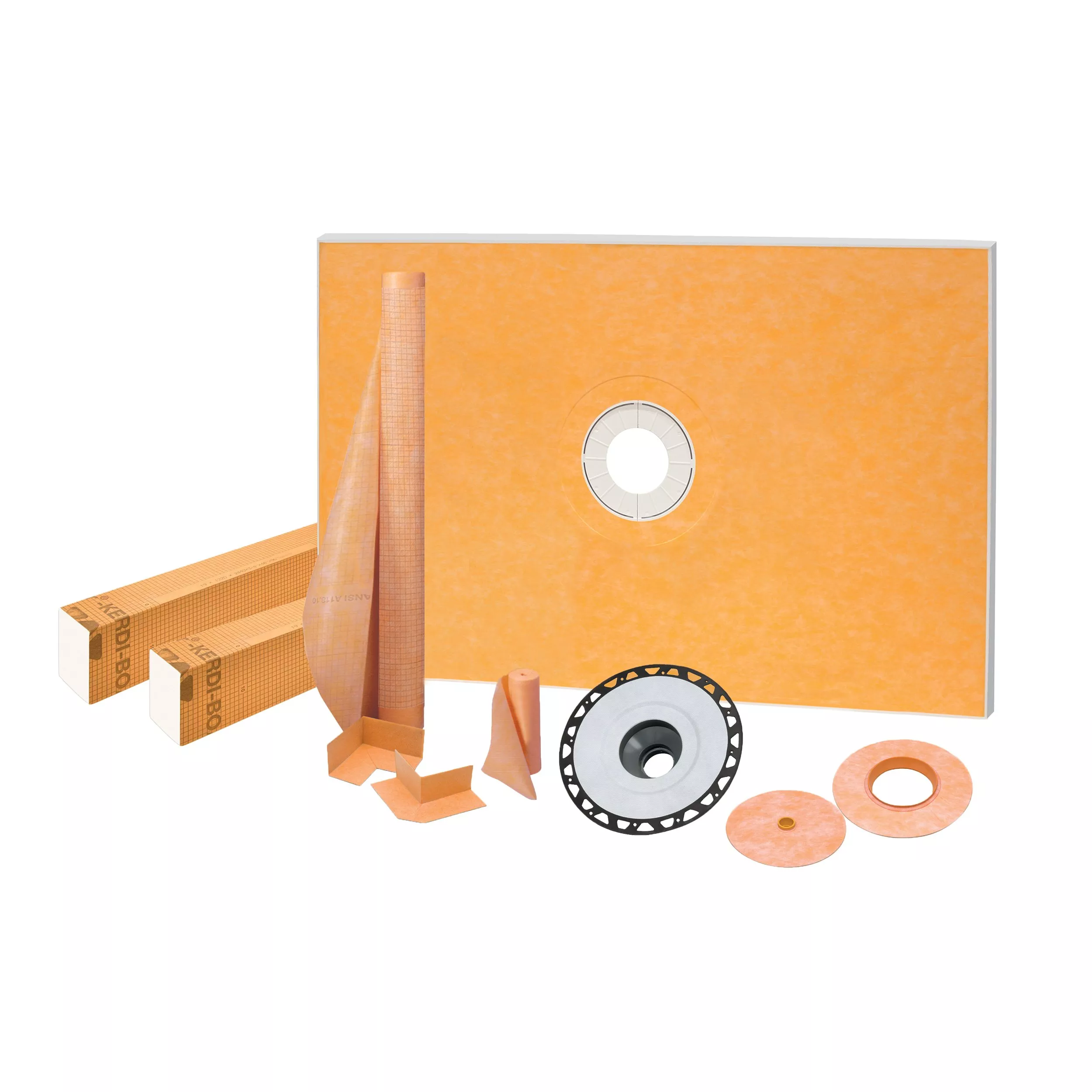 Schluter KerdiShower Kit 48in. x 72in. ABS Flange 2 Floor and Decor
