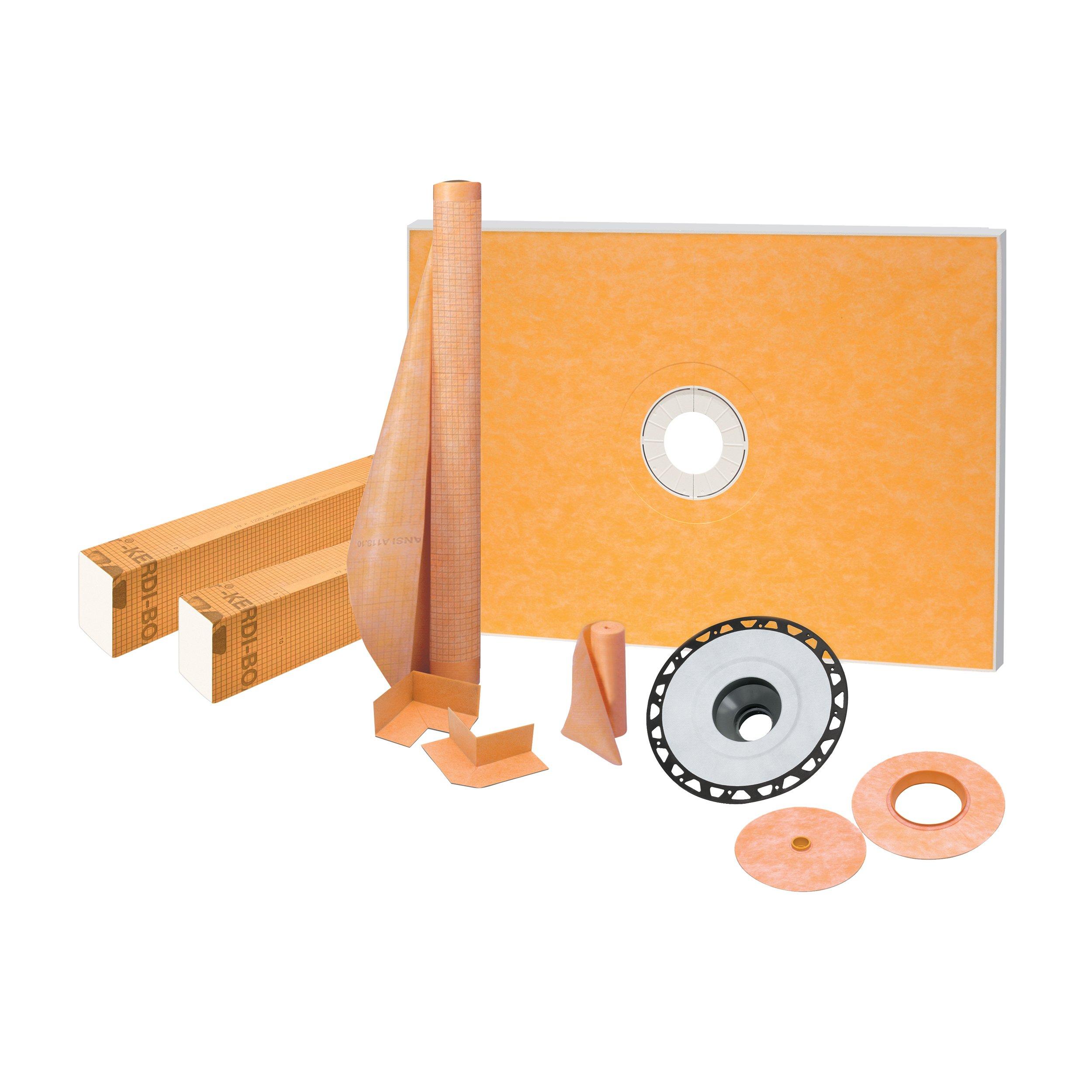 Schluter Kerdi-Shower Kit 38in. x 60in. ABS Flange 2