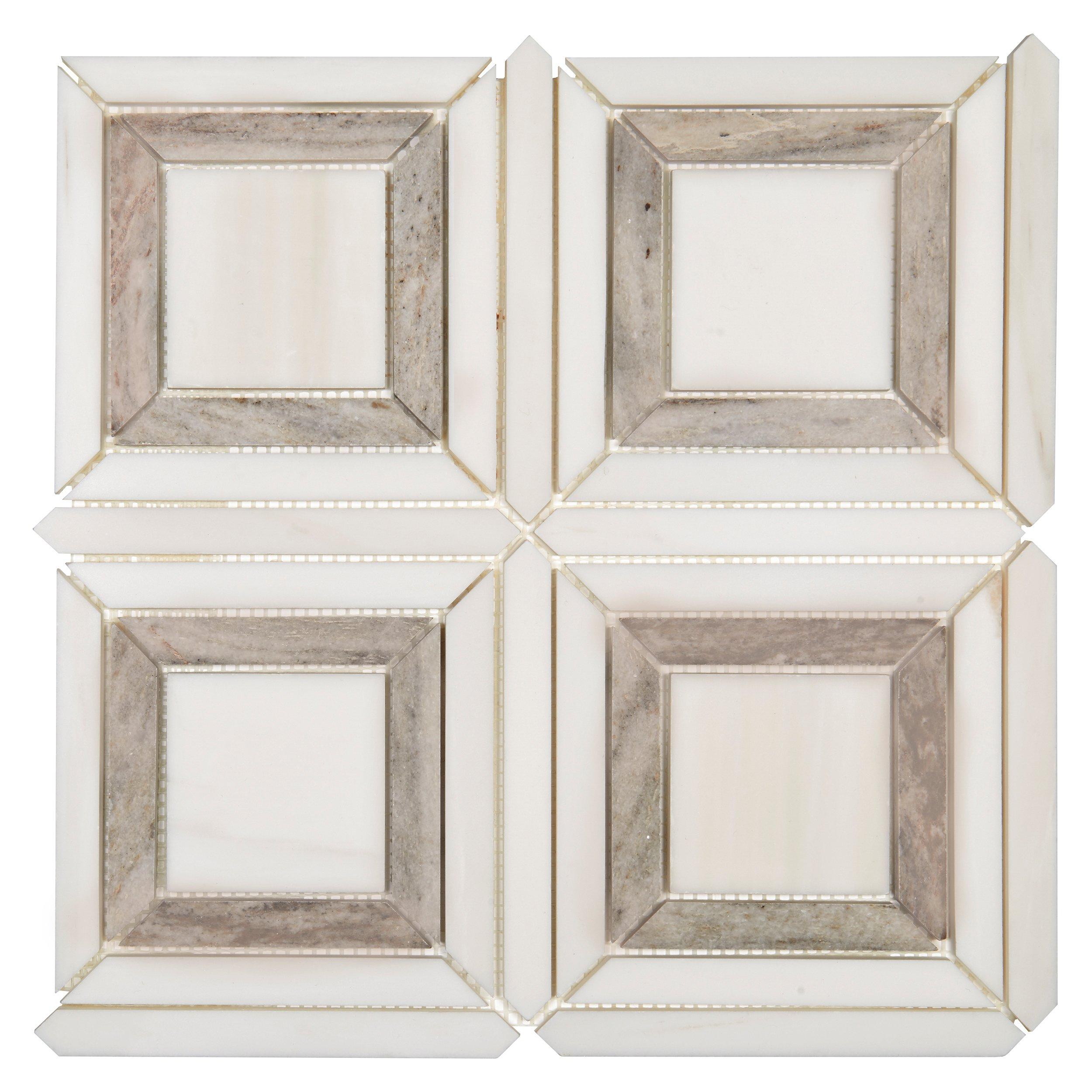 Madison Dolomite Polished Marble Mosaic