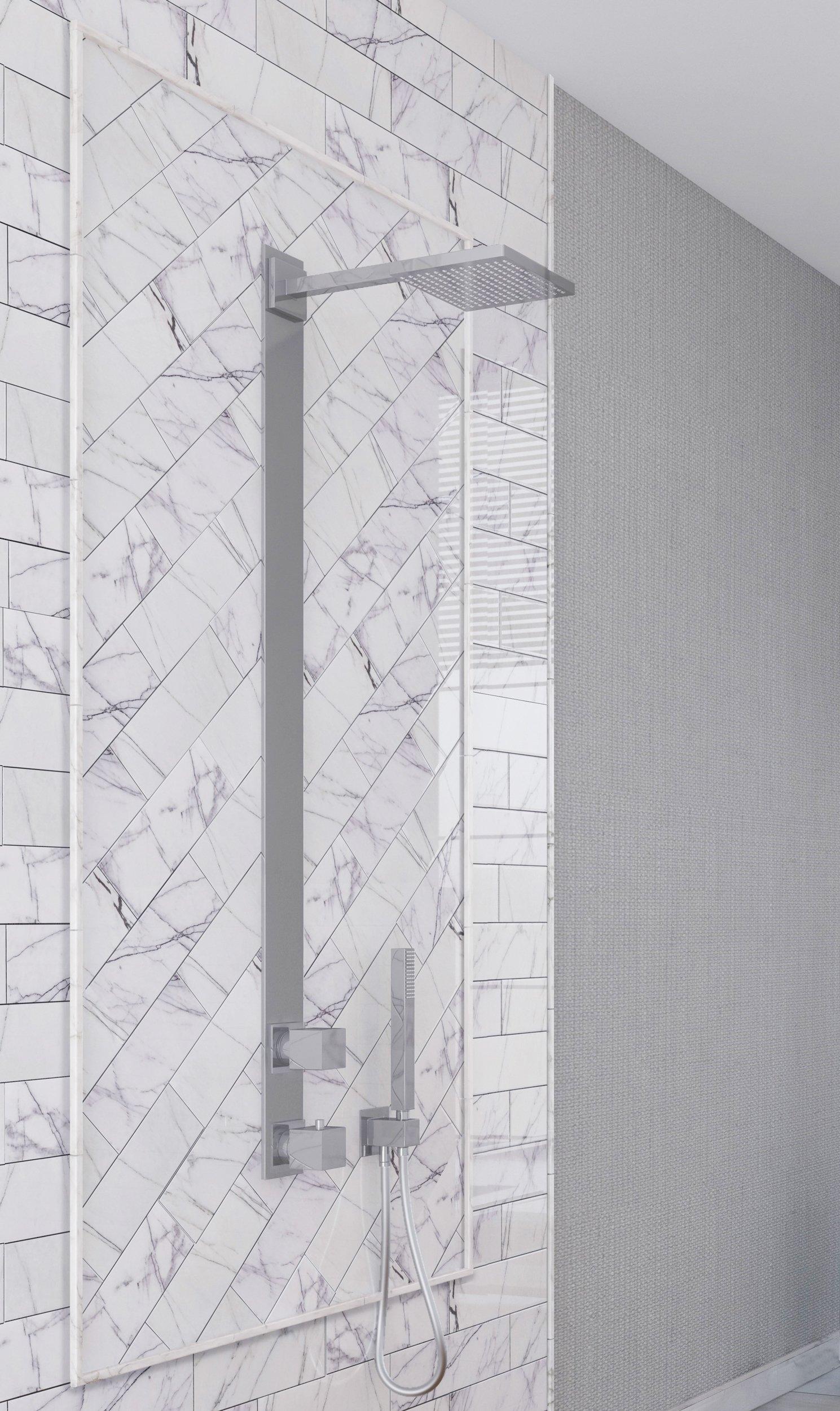 Amethyst Polished Marble Tile