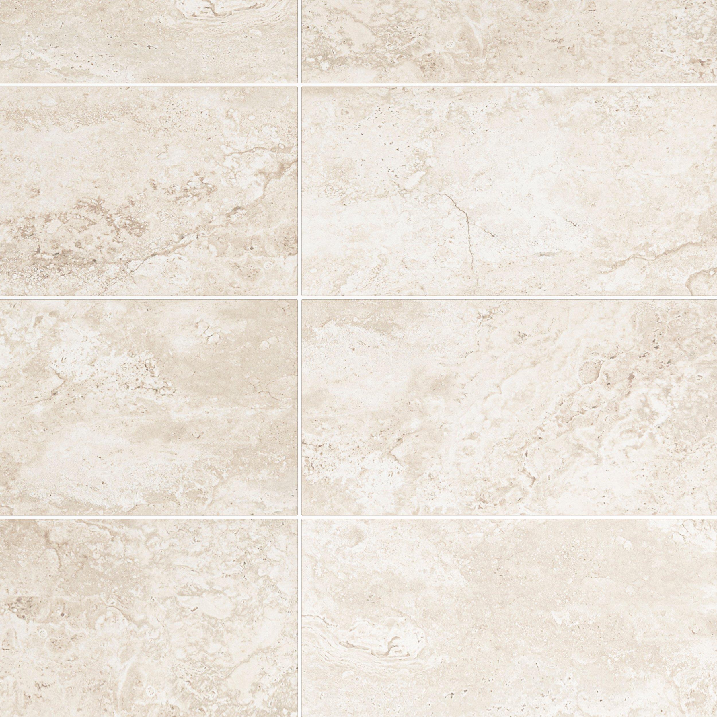 Limestone Matt Almond floor tiles are perfect for the kitchen from