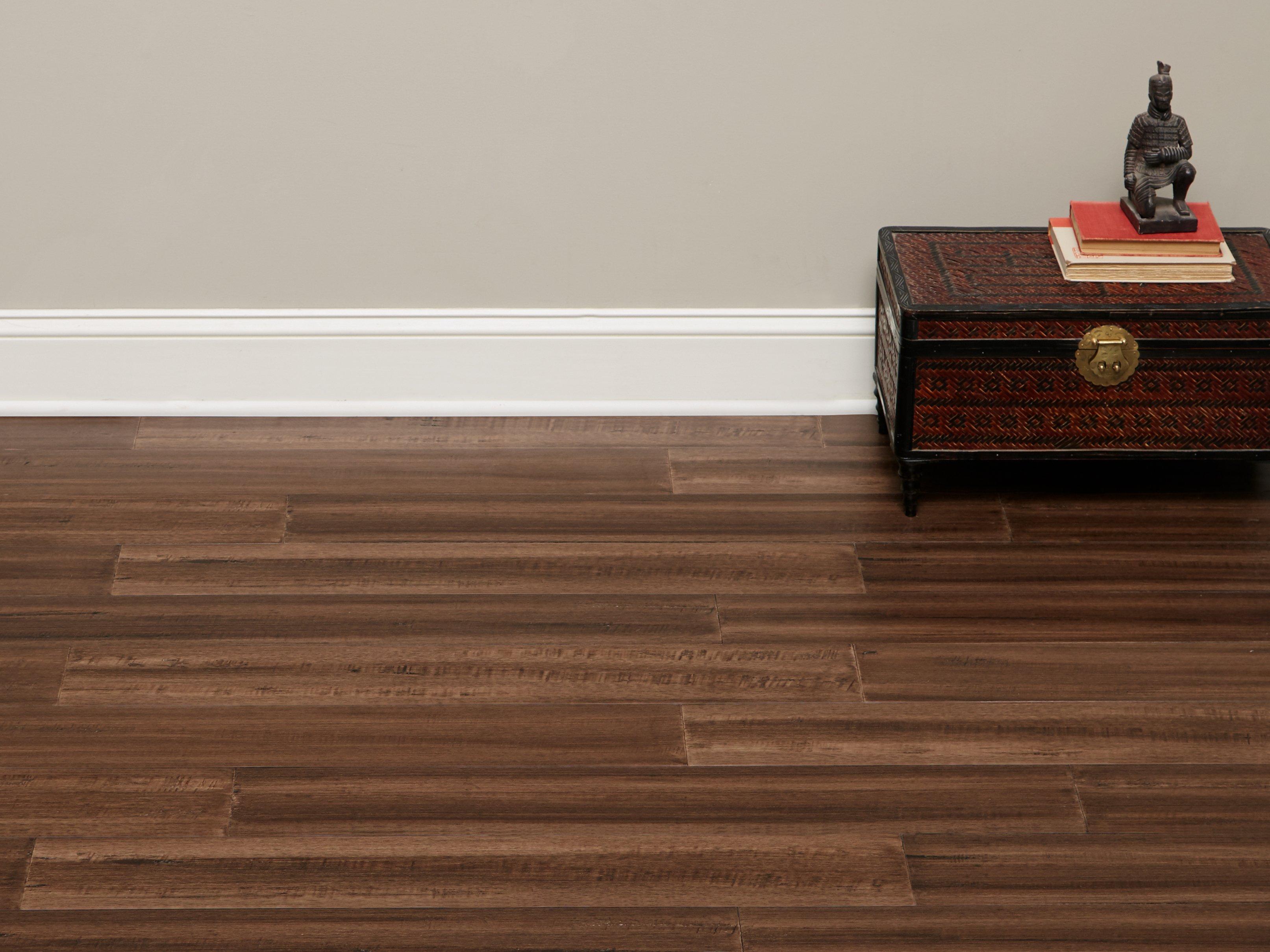 Harington Distressed Water-Resistant Engineered Stranded Bamboo