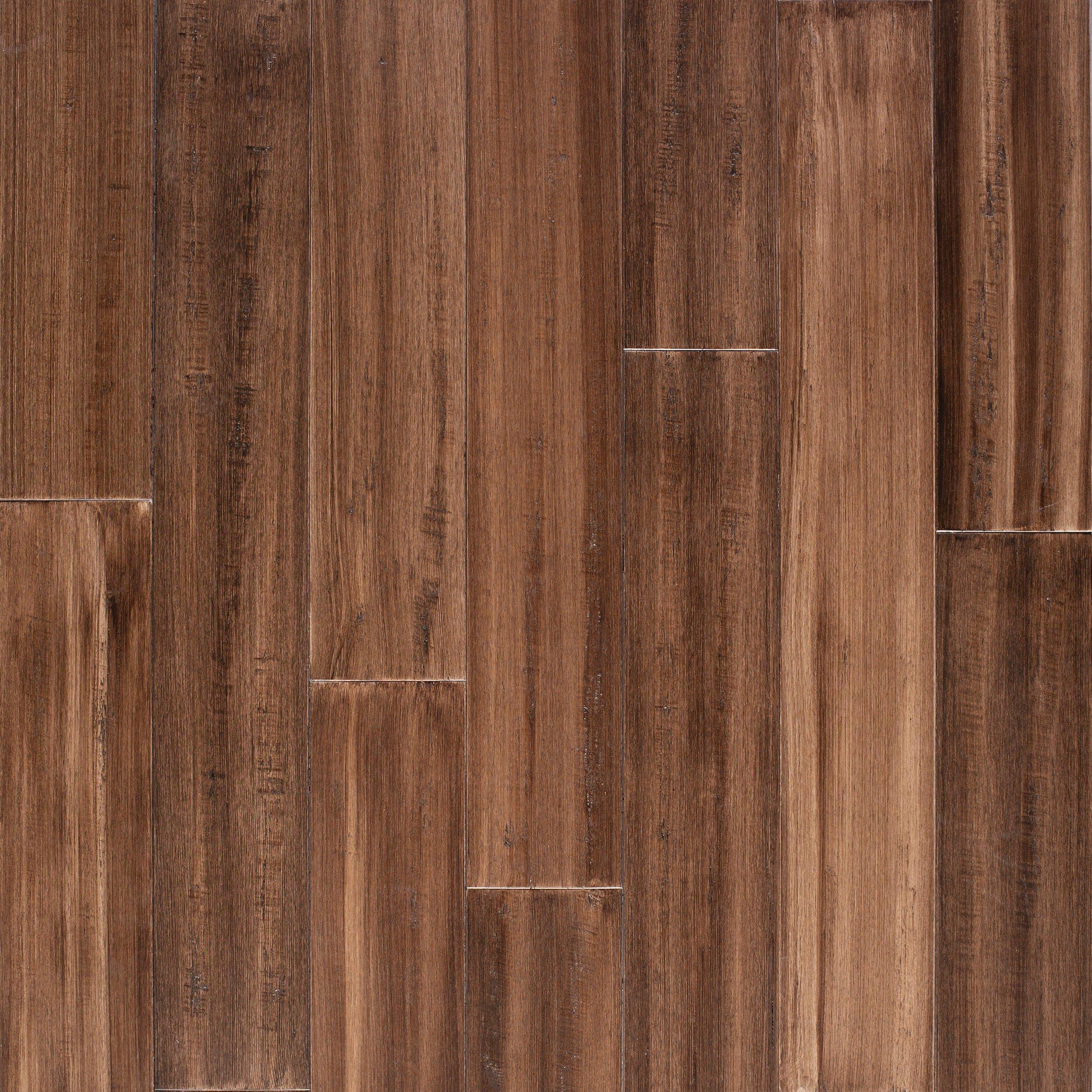 Harington Distressed Water-Resistant Engineered Stranded Bamboo