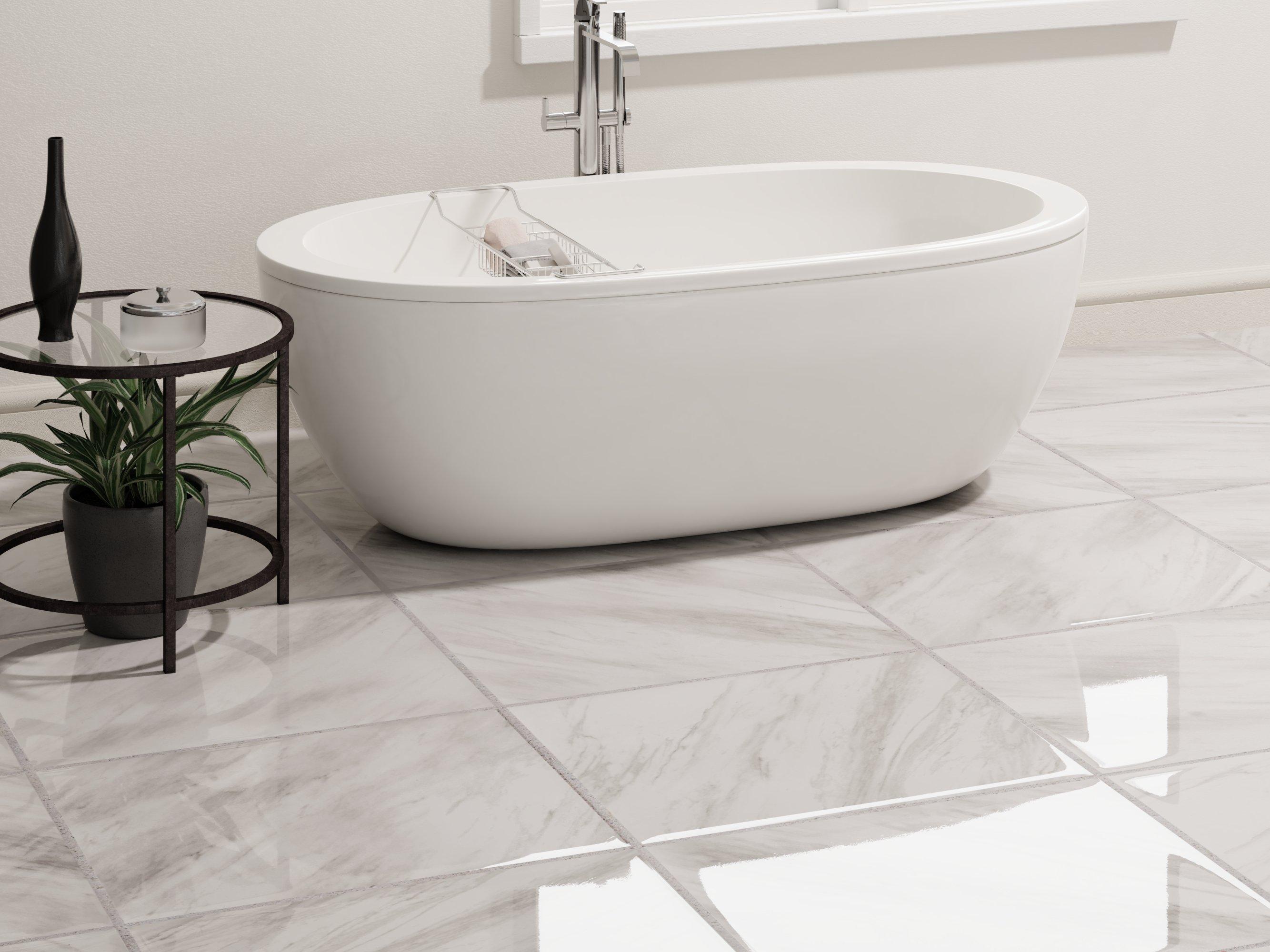 Cesari Bianca II Polished Porcelain Tile
