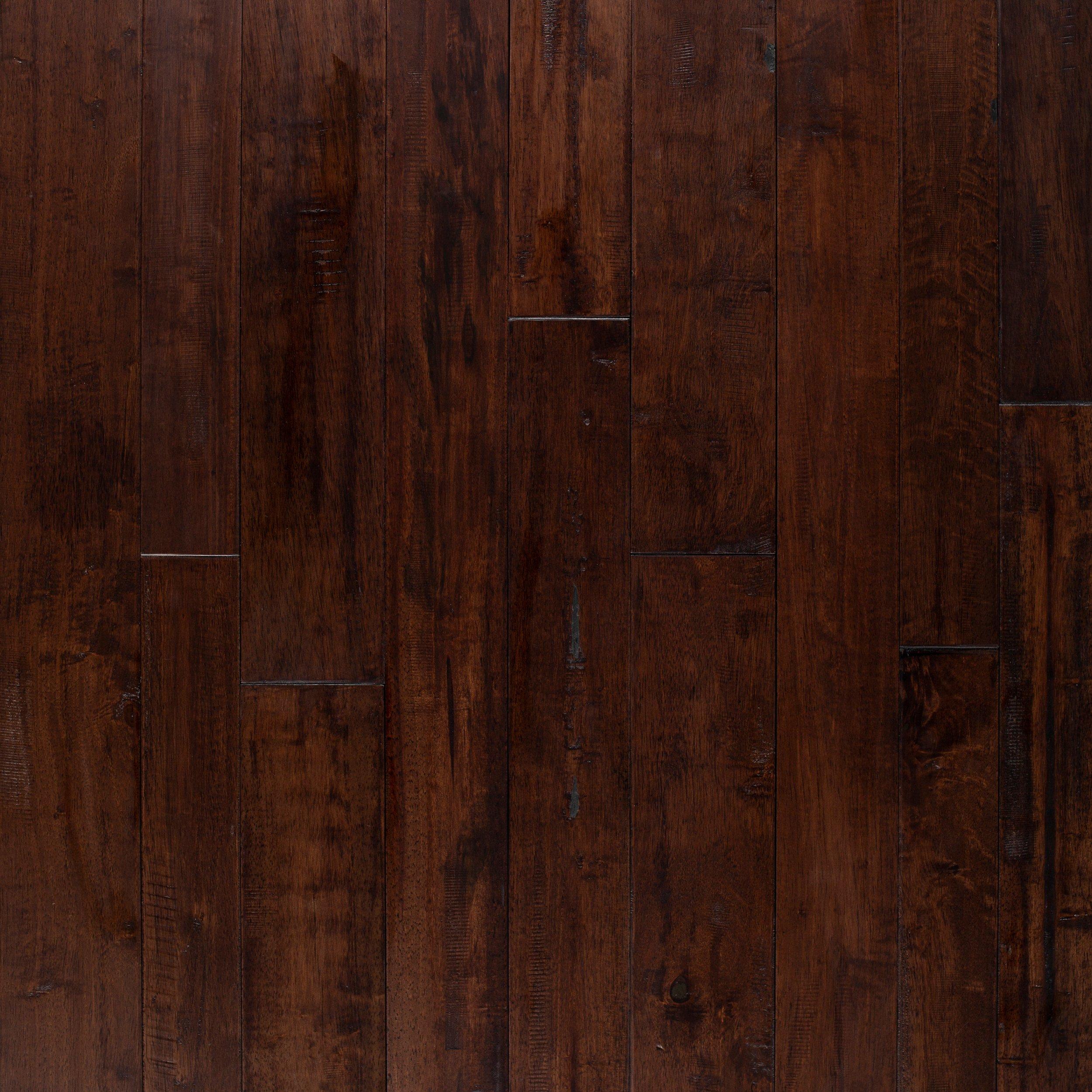 Hevea Jaya Distressed Solid Hardwood