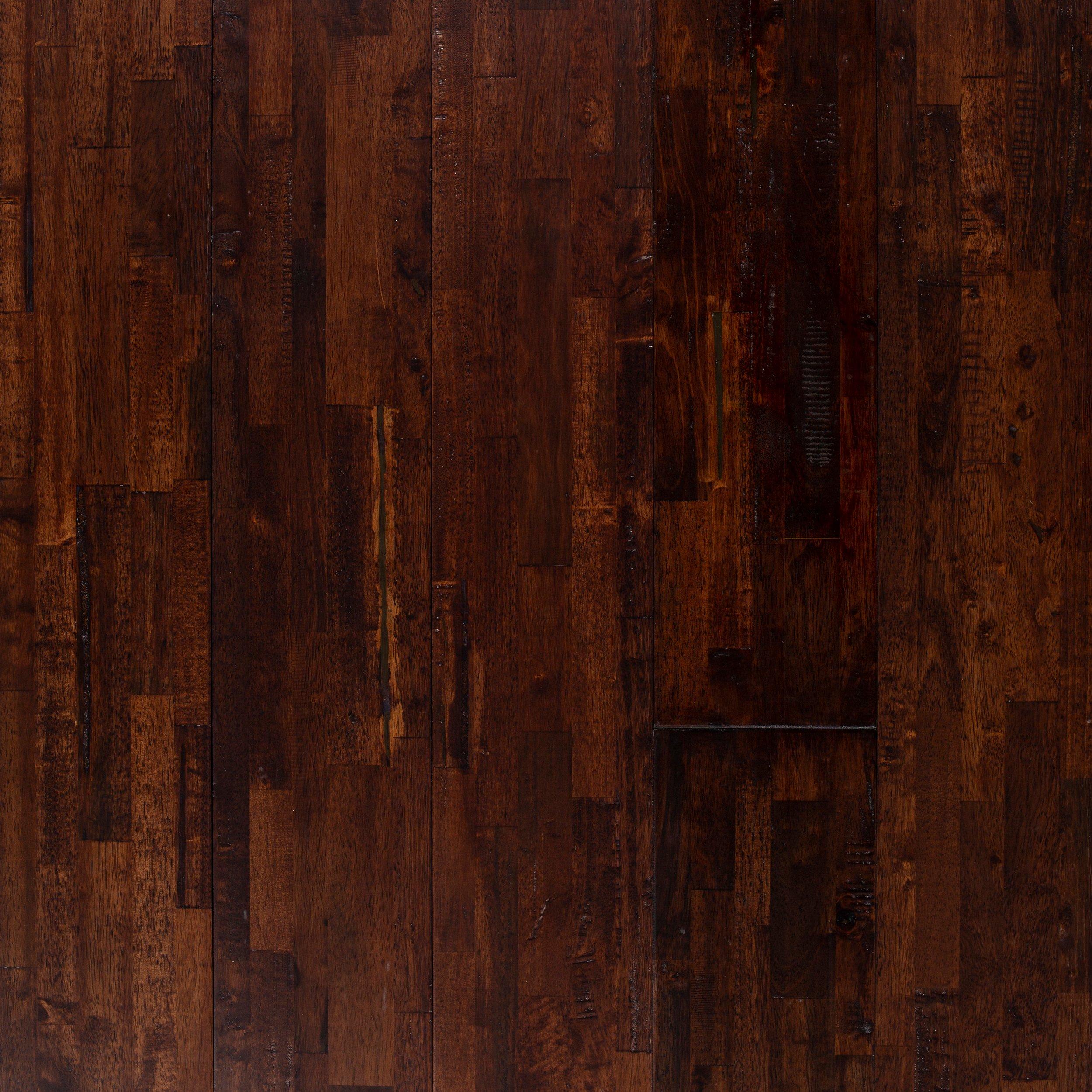 Hevea Meno Distressed Solid Hardwood 3 4in X Multi Width 100611524 Floor And Decor