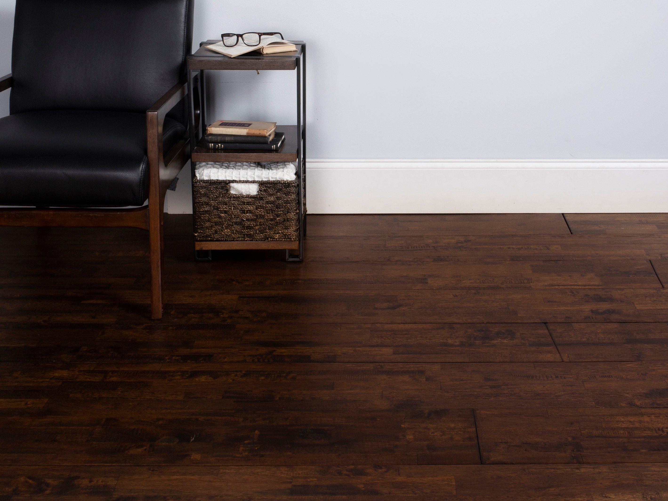 Hevea Truva Distressed Solid Hardwood