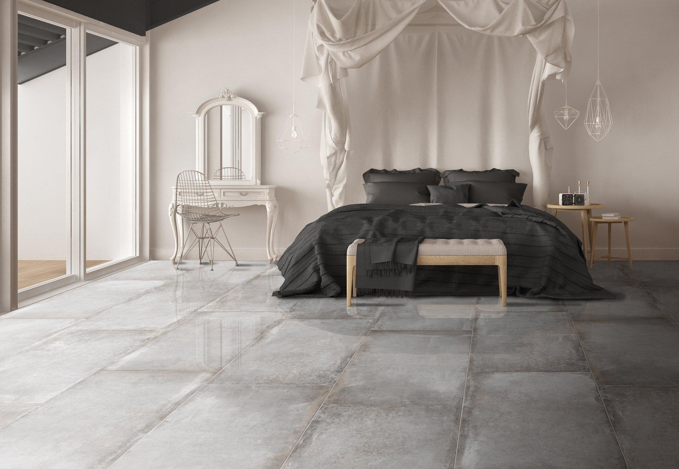 Modena Gray II Polished Porcelain Tile