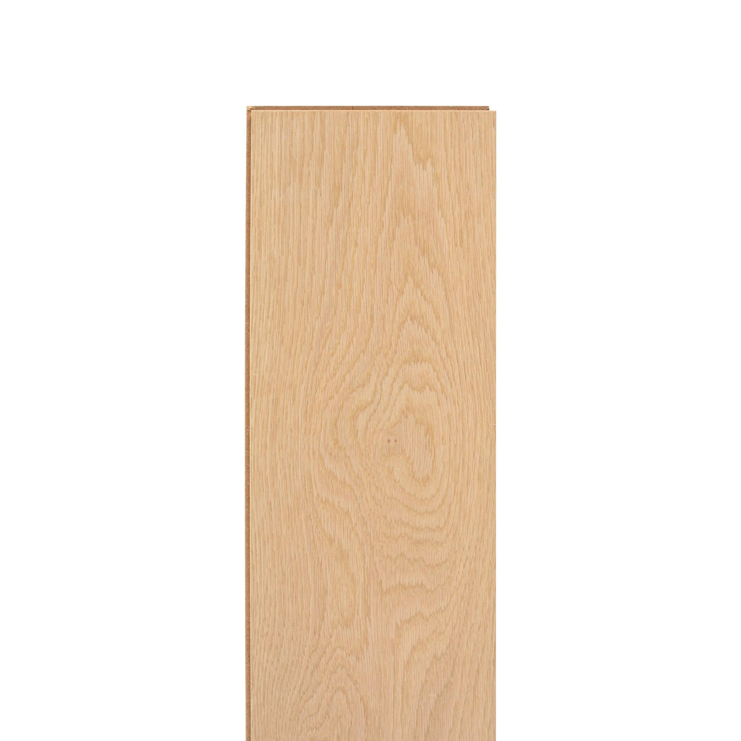 Midtown Light Oak Wire-Brushed Engineered Hardwood